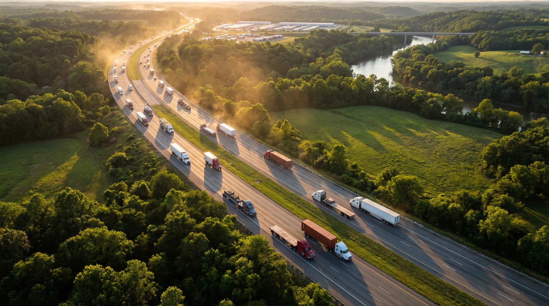 Freight transportation highway