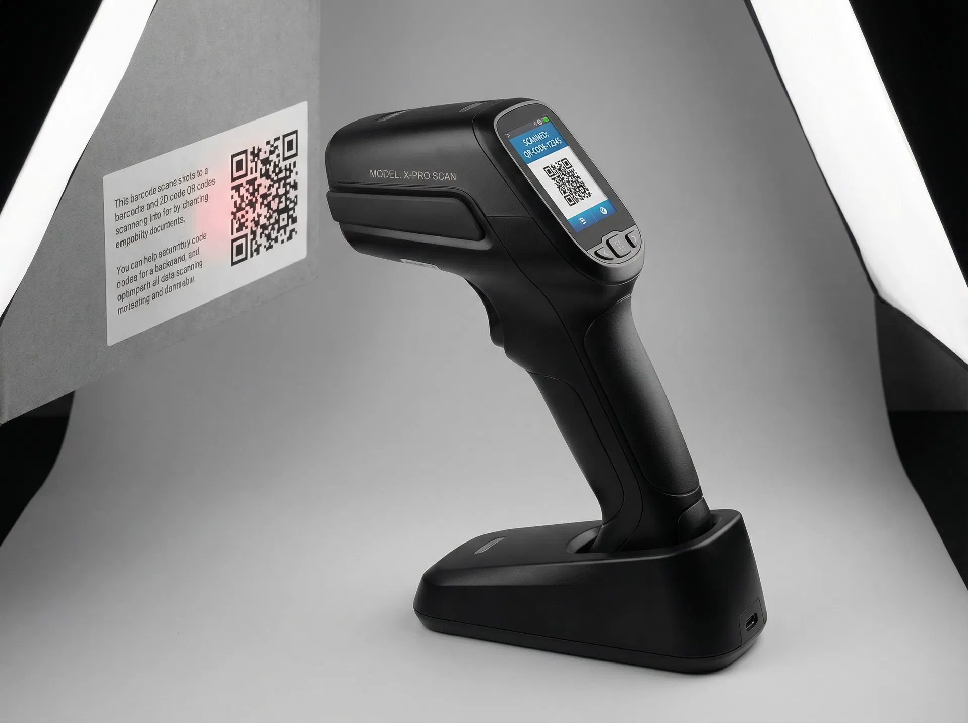 ماسح باركود ثنائي الأبعاد