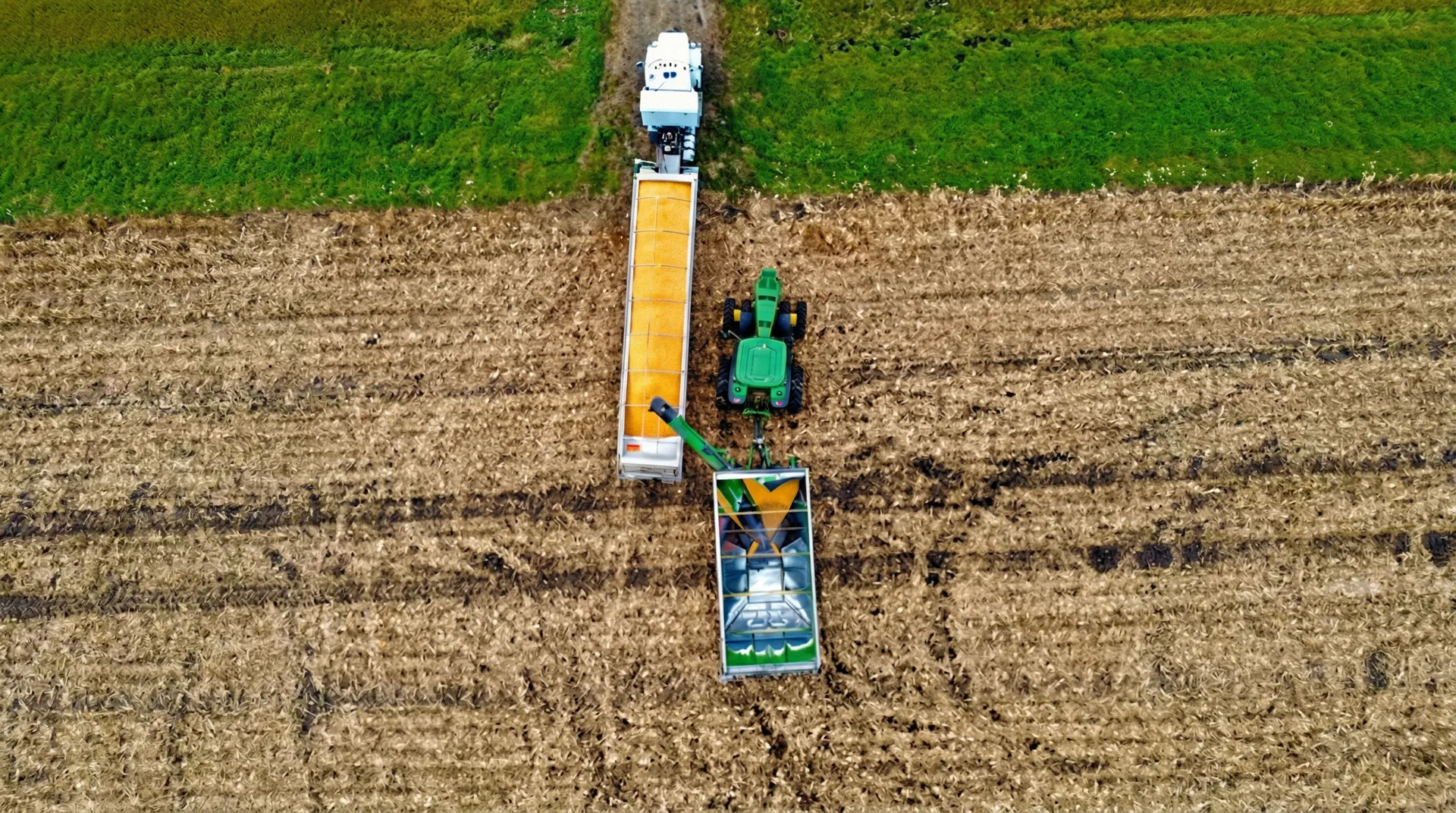 Aerial view of Soules Family Farms