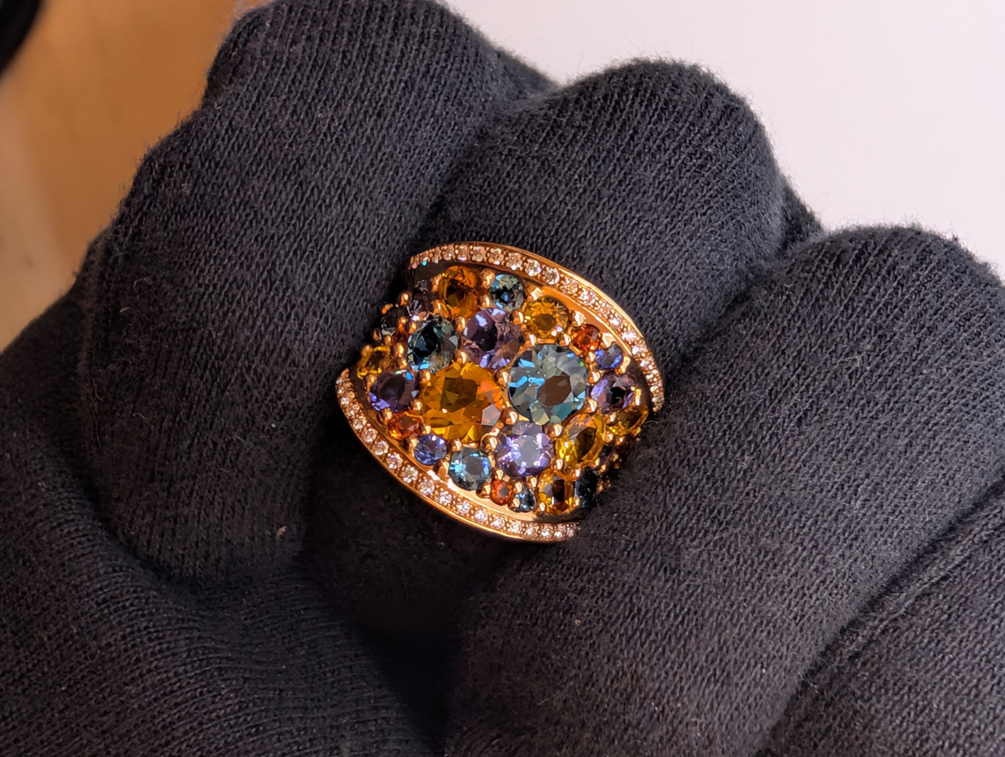 Bague or jaune 18K ISABELLE LANGLOIS 