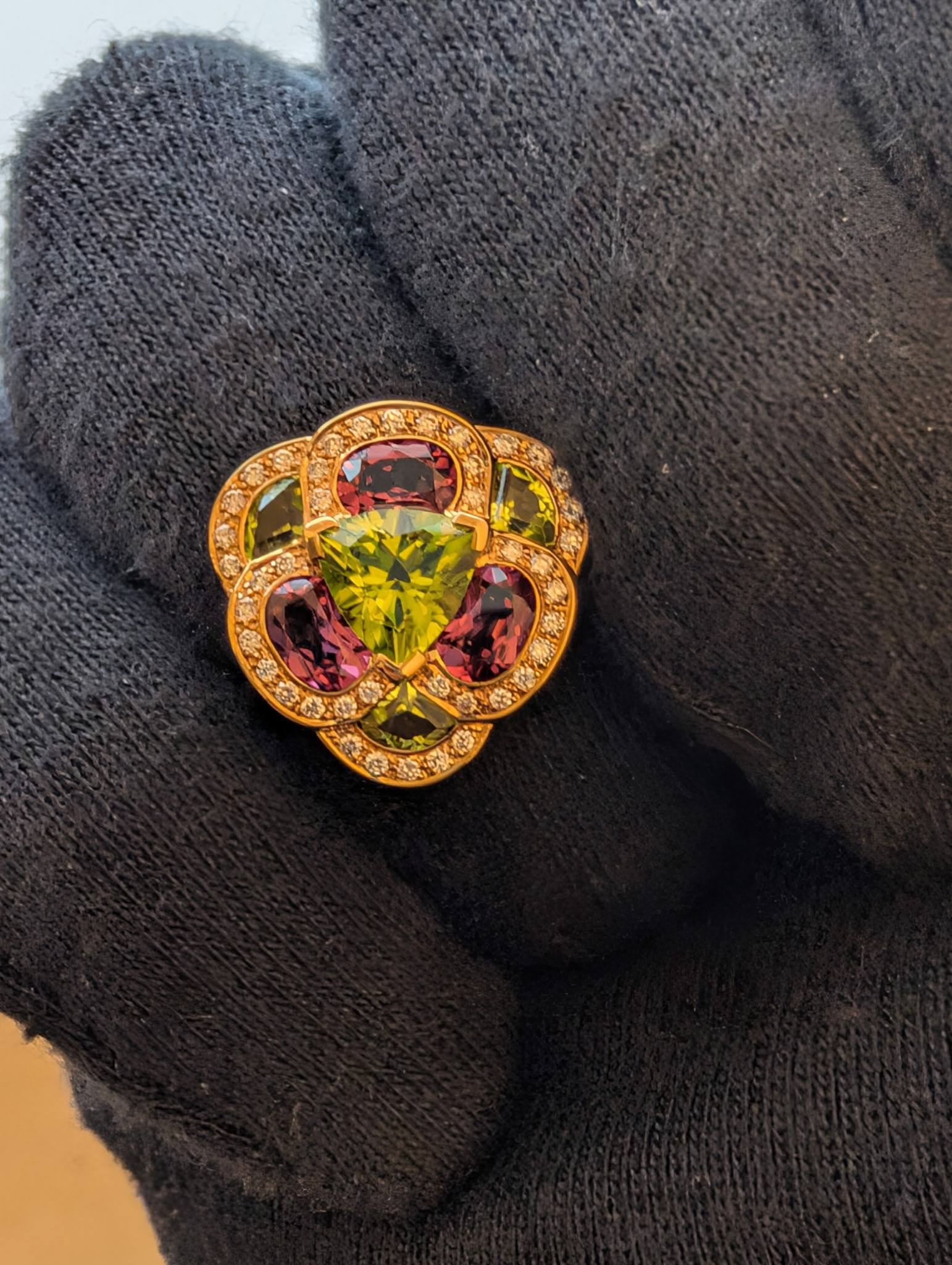 Bague OR JAUNE 18K  ISABELLE LANGLOIS 