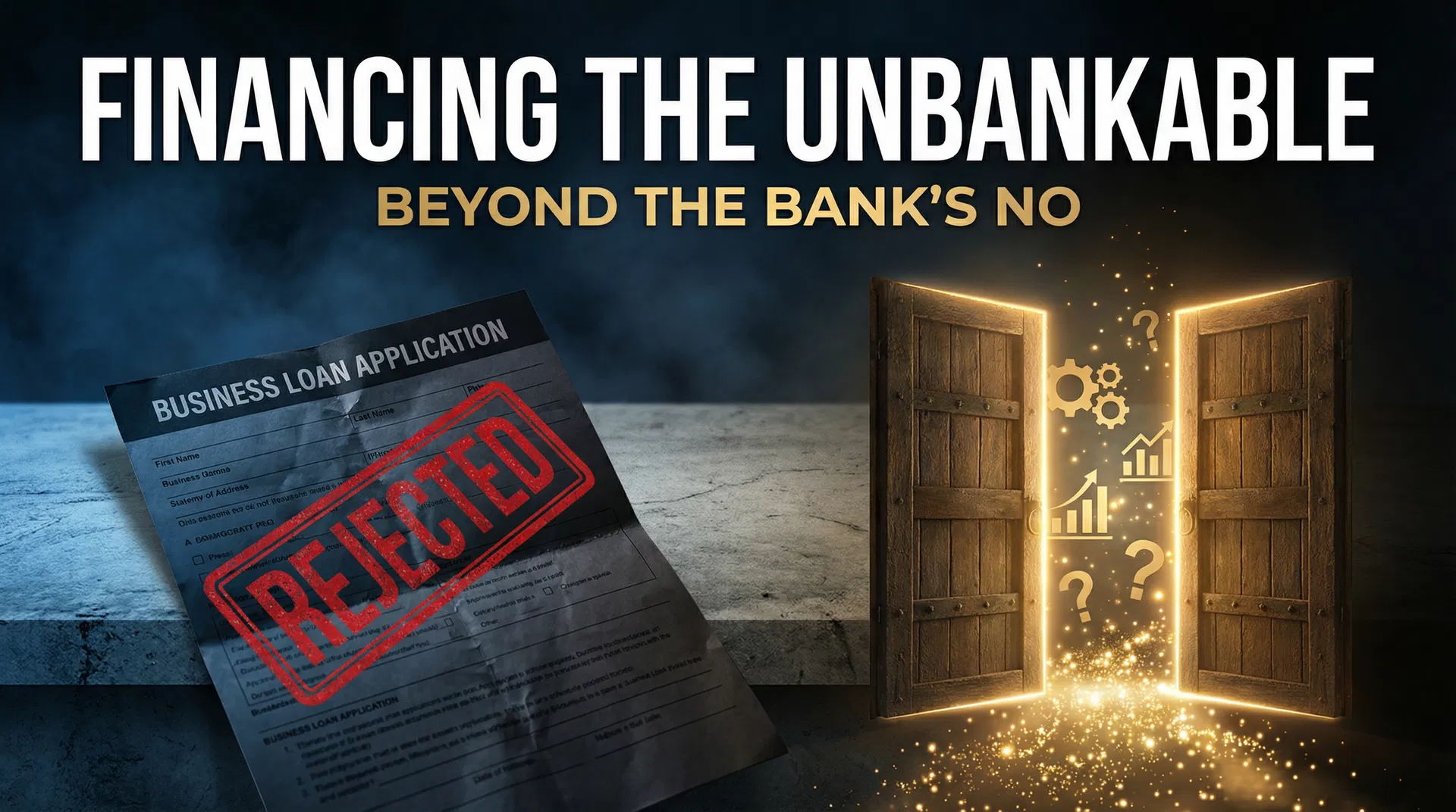 &ldquo;Banks Don&rsquo;t Want to Lend You Money &mdash; Here&rsquo;s What to Do&rdquo;
