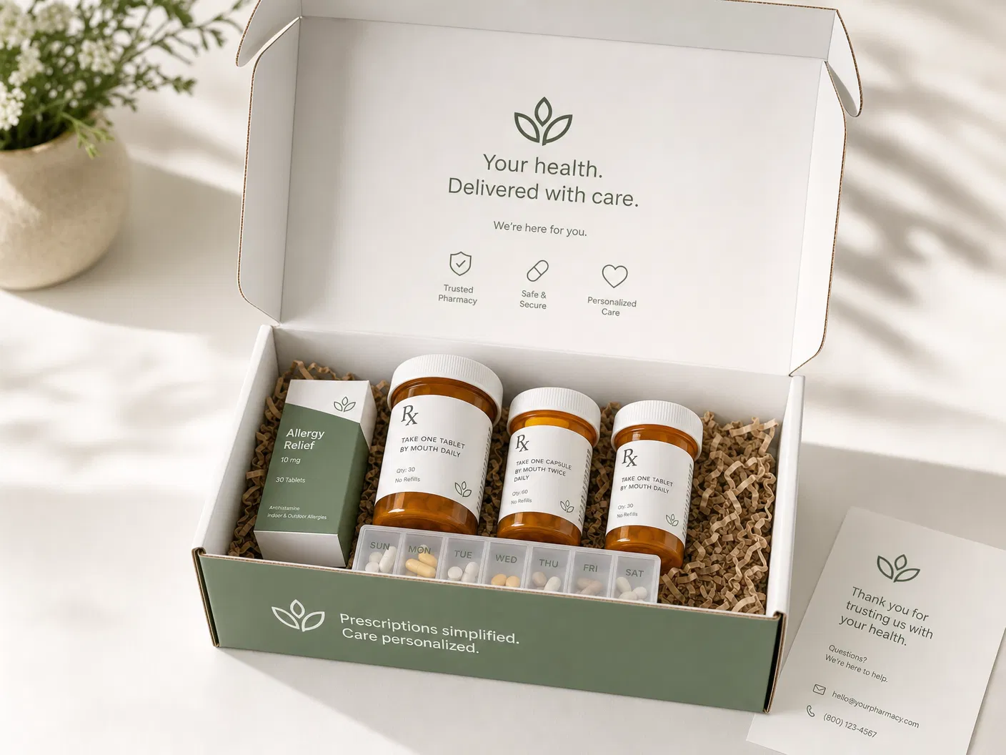 Prescription medication delivery