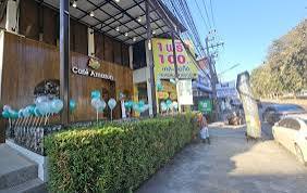 คาเฟ่อเมซอน ทางเข้าม.ราชภัฏเชียงราย