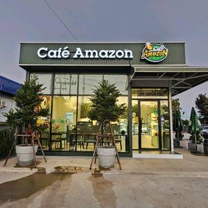 คาเฟ่อเมซอน ตลาดน้ำลัดเชียงราย