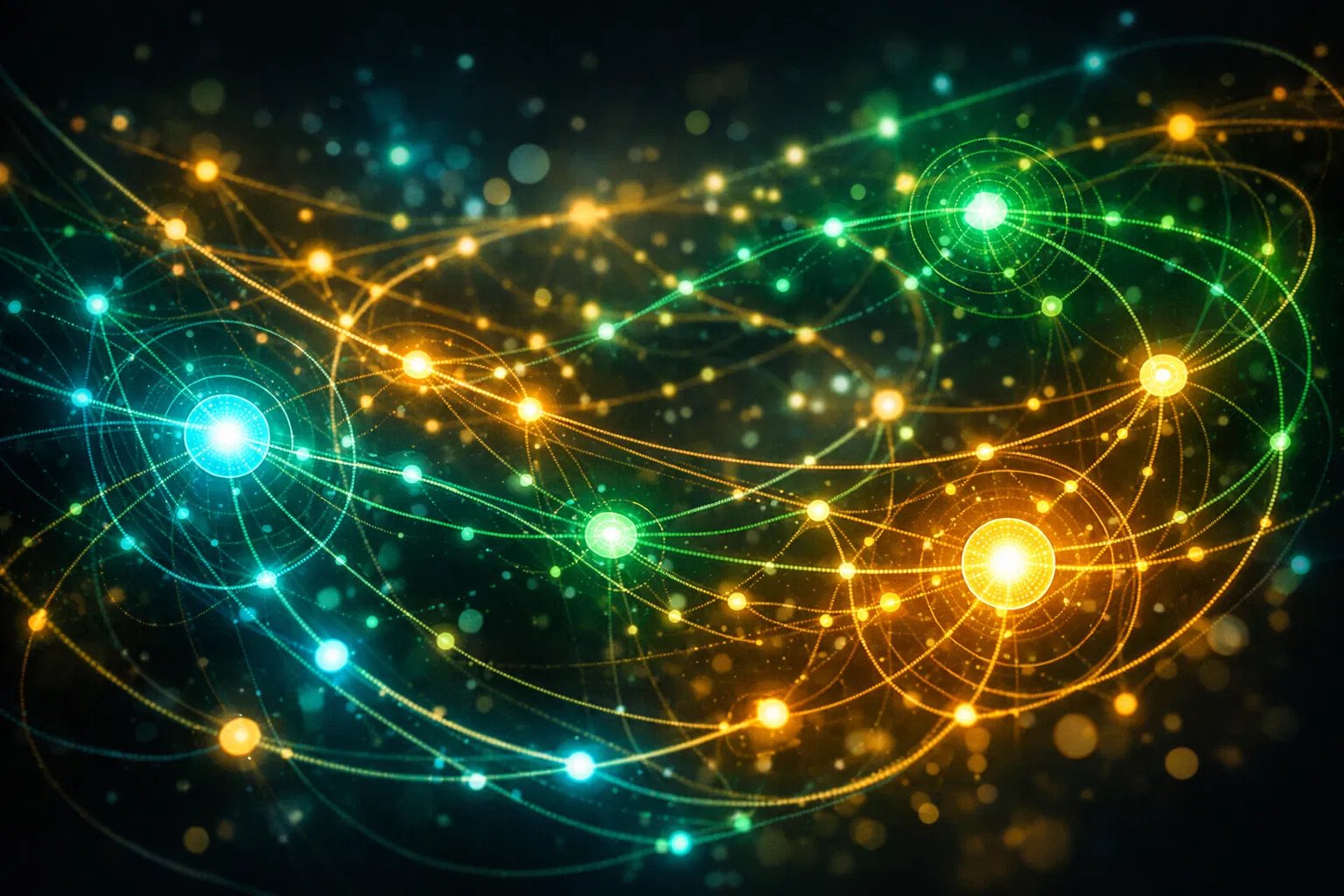 Interconnected value networks visualization