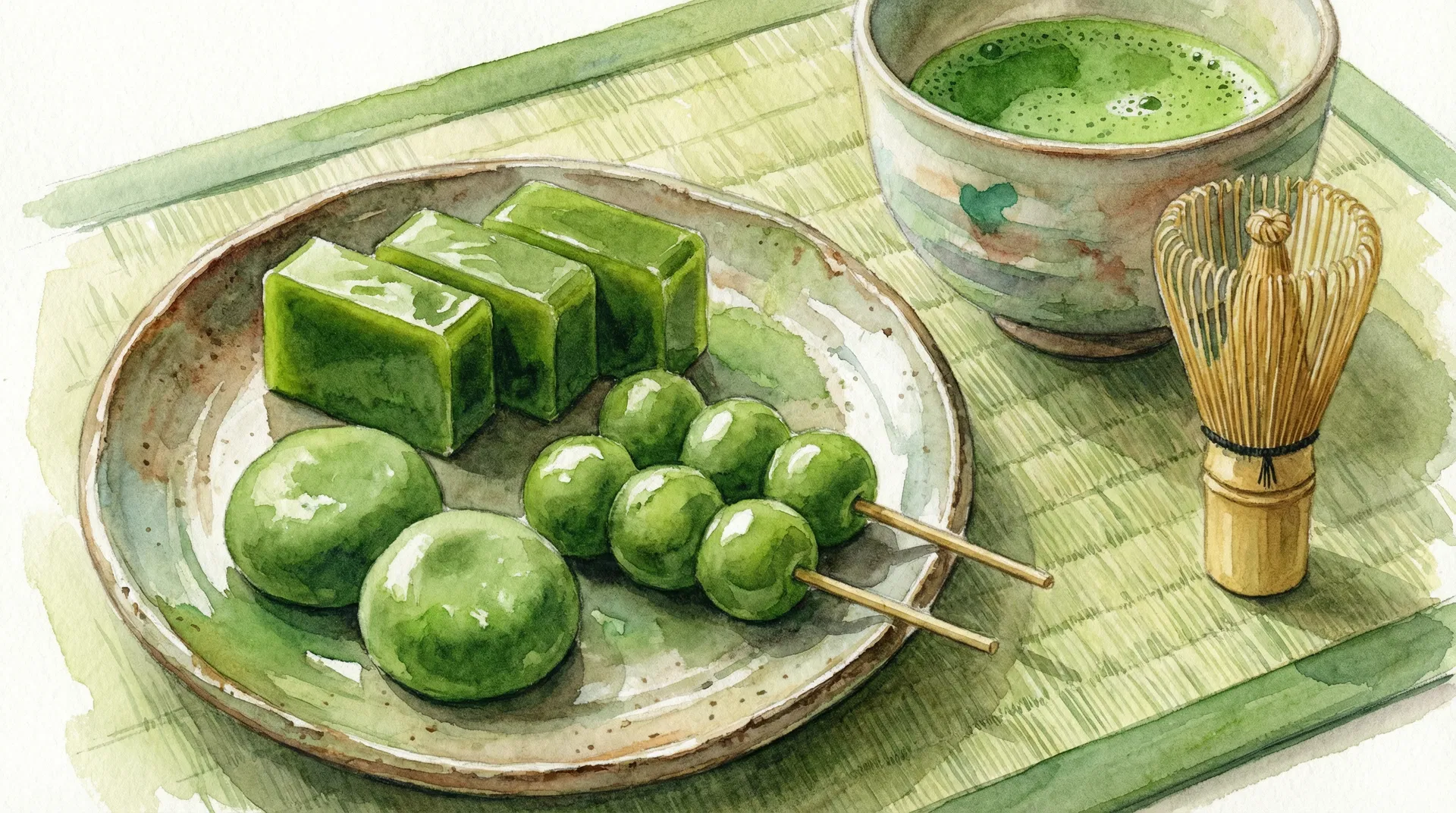 抒茶菓子 — 心を映す、静謐な和の調べ
