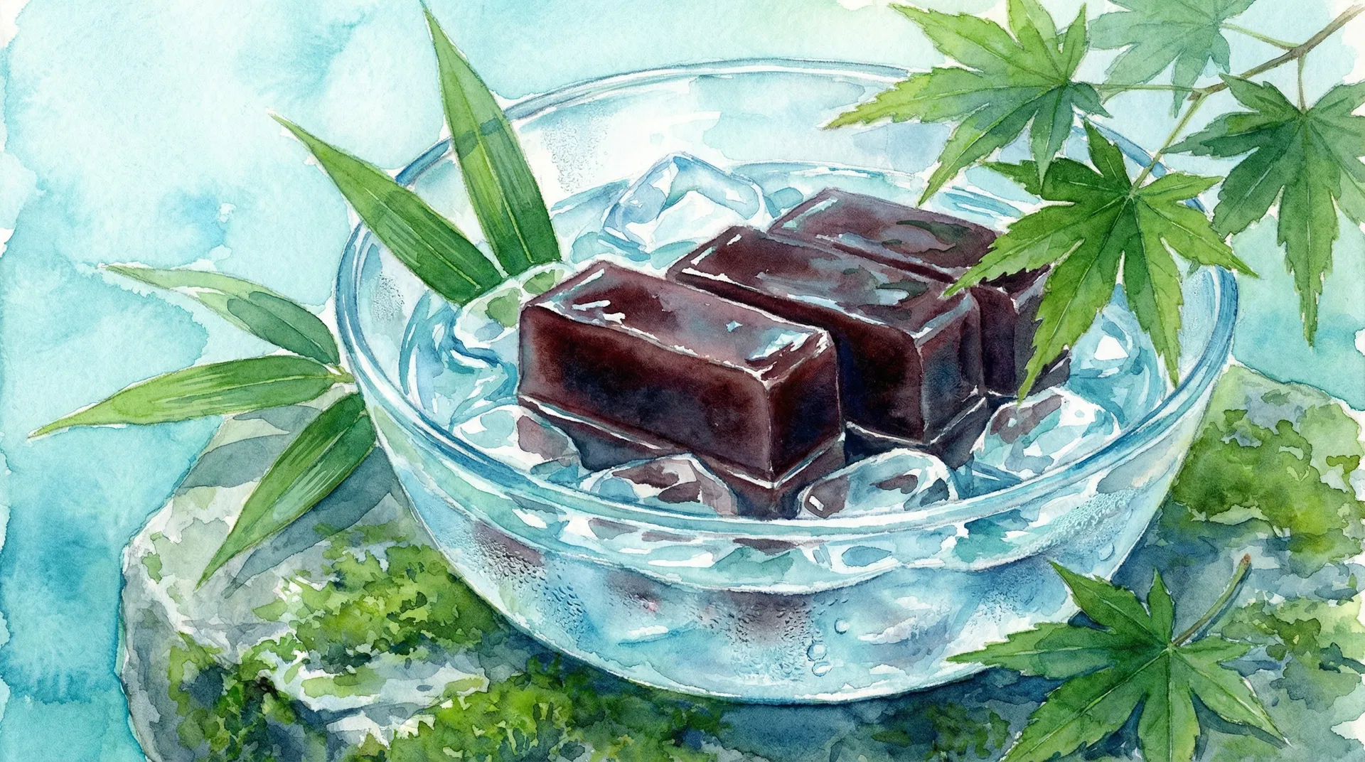 水羊羹 — 夏の訪れを告げる、涼やかな甘露