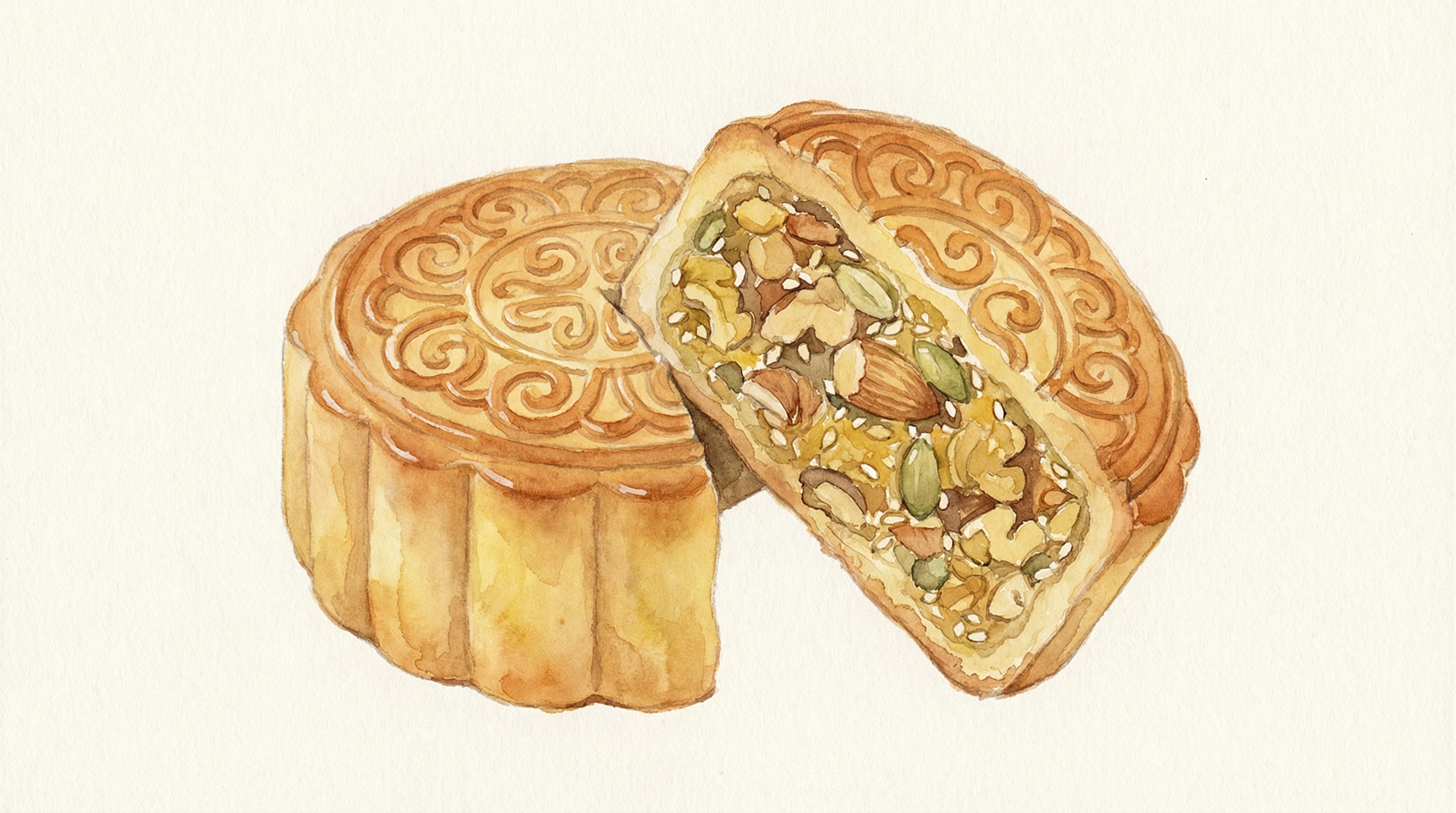 旅の思い出を彩る、中国の伝統菓子「伍仁月餅」の深い味わい