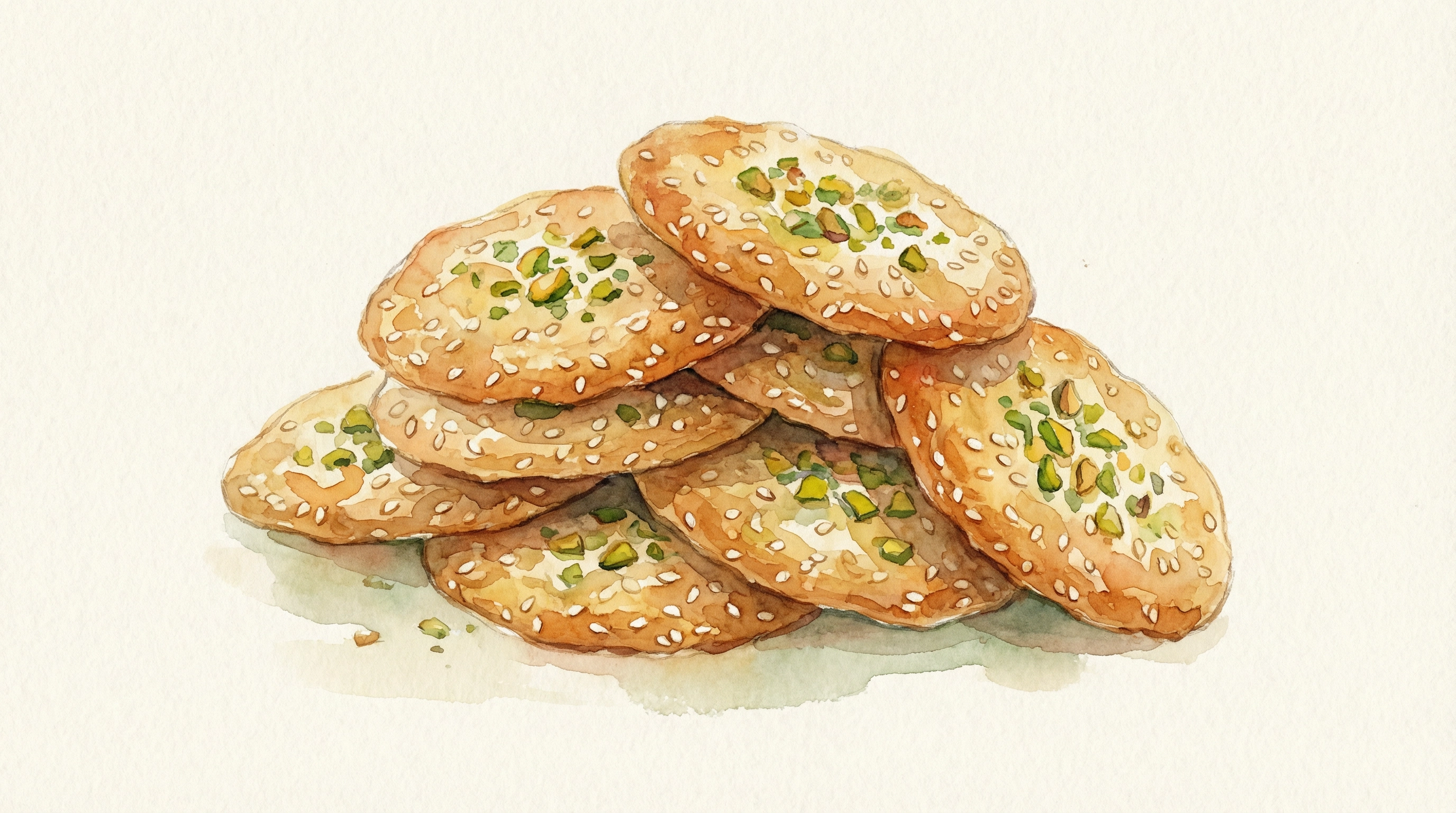 地中海の風薫る、レバノンの伝統菓子バラゼックの誘惑