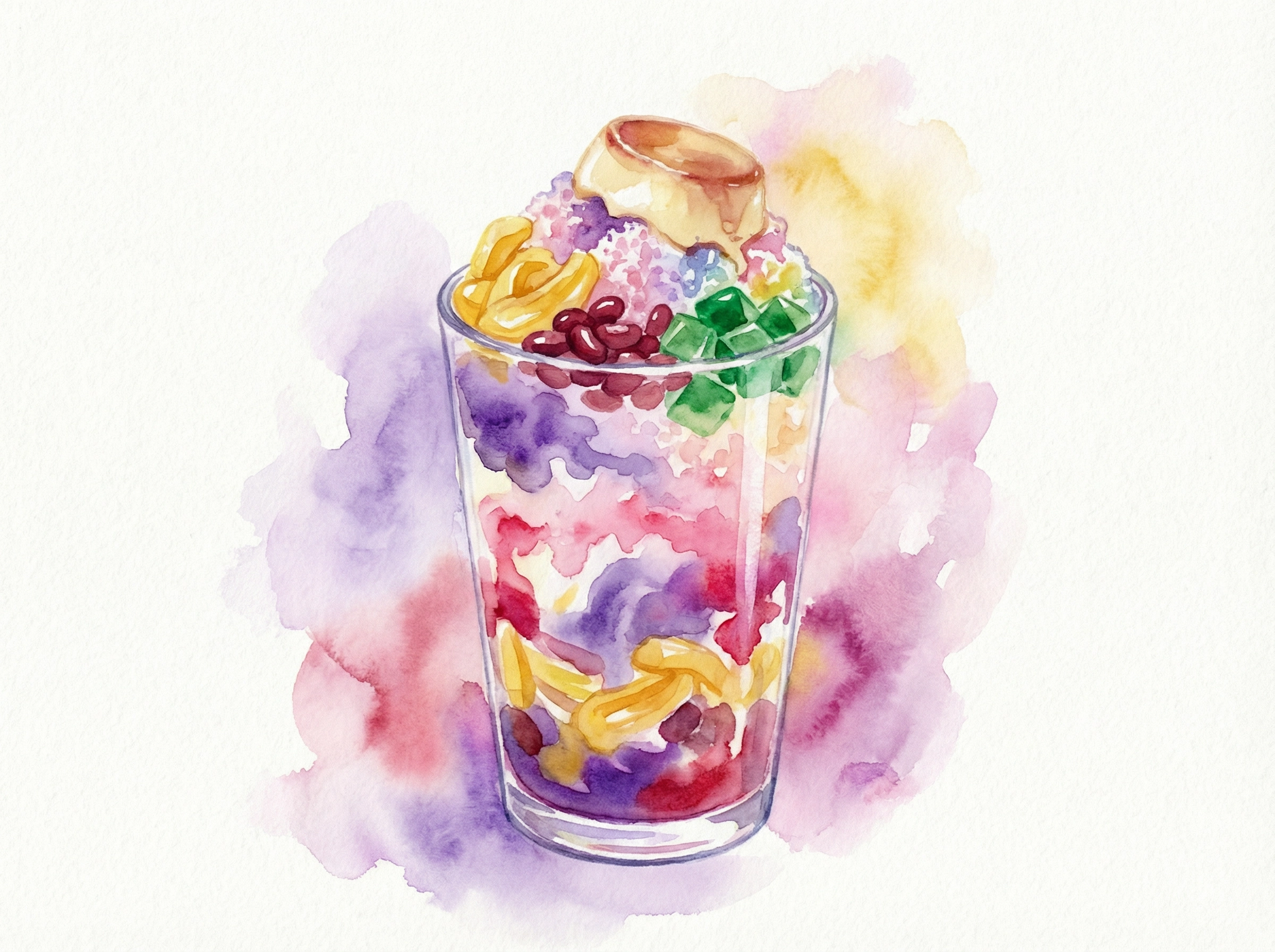 南国の夢を一口に閉じ込めて：フィリピンの虹色デザート、ハロハロミックスの誘惑