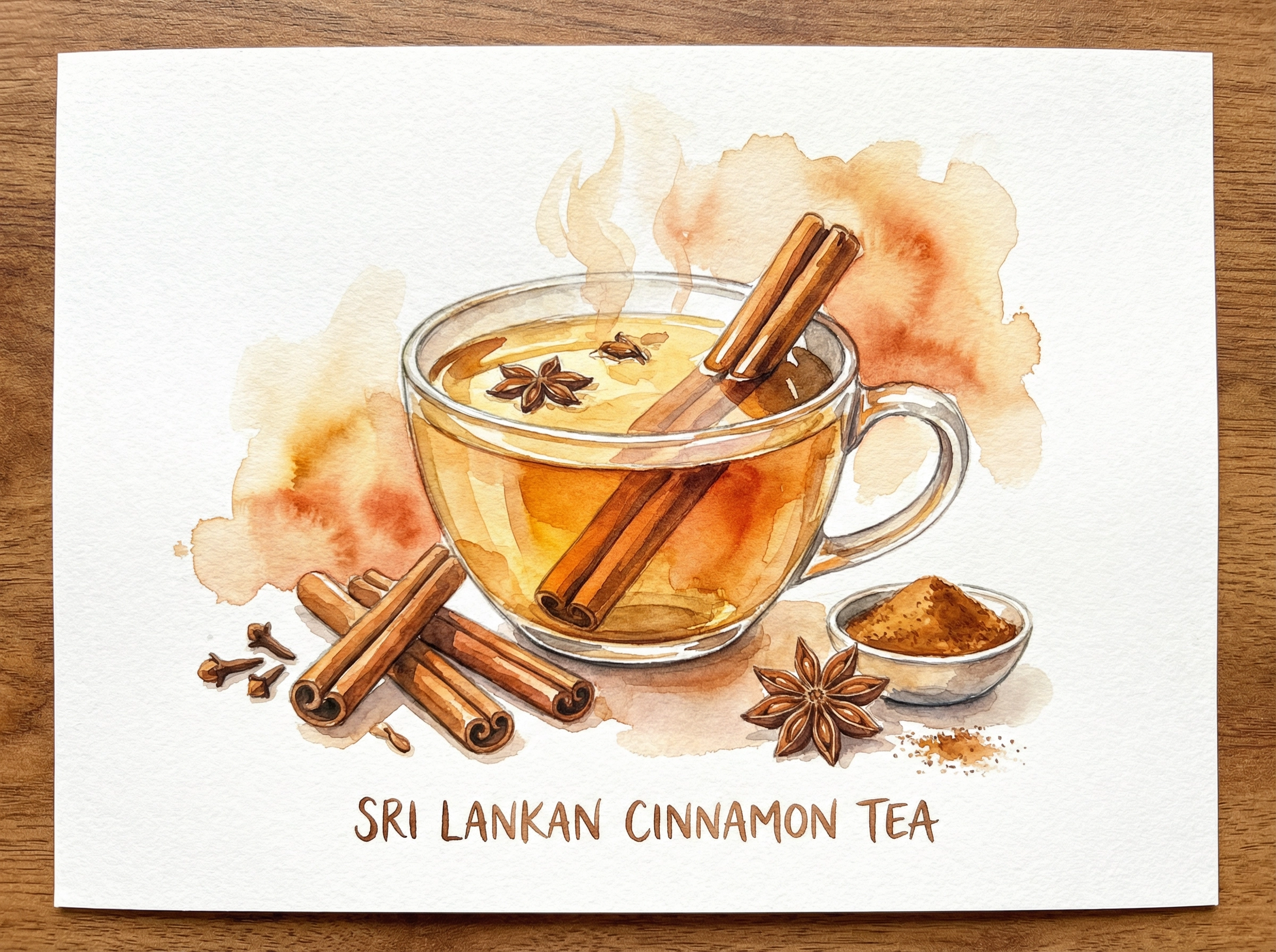 スリランカ シナモンティー — 心温まる香りが誘う、古都の物語