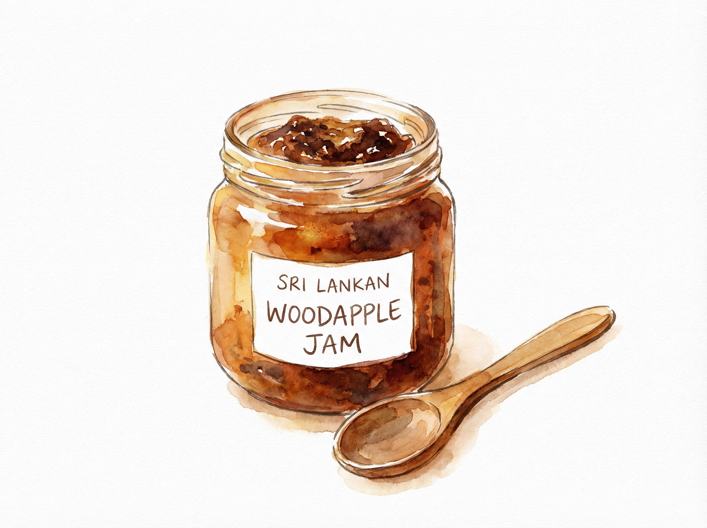 心温まるスリランカの恵み：ウッドアップルジャムが紡ぐ記憶