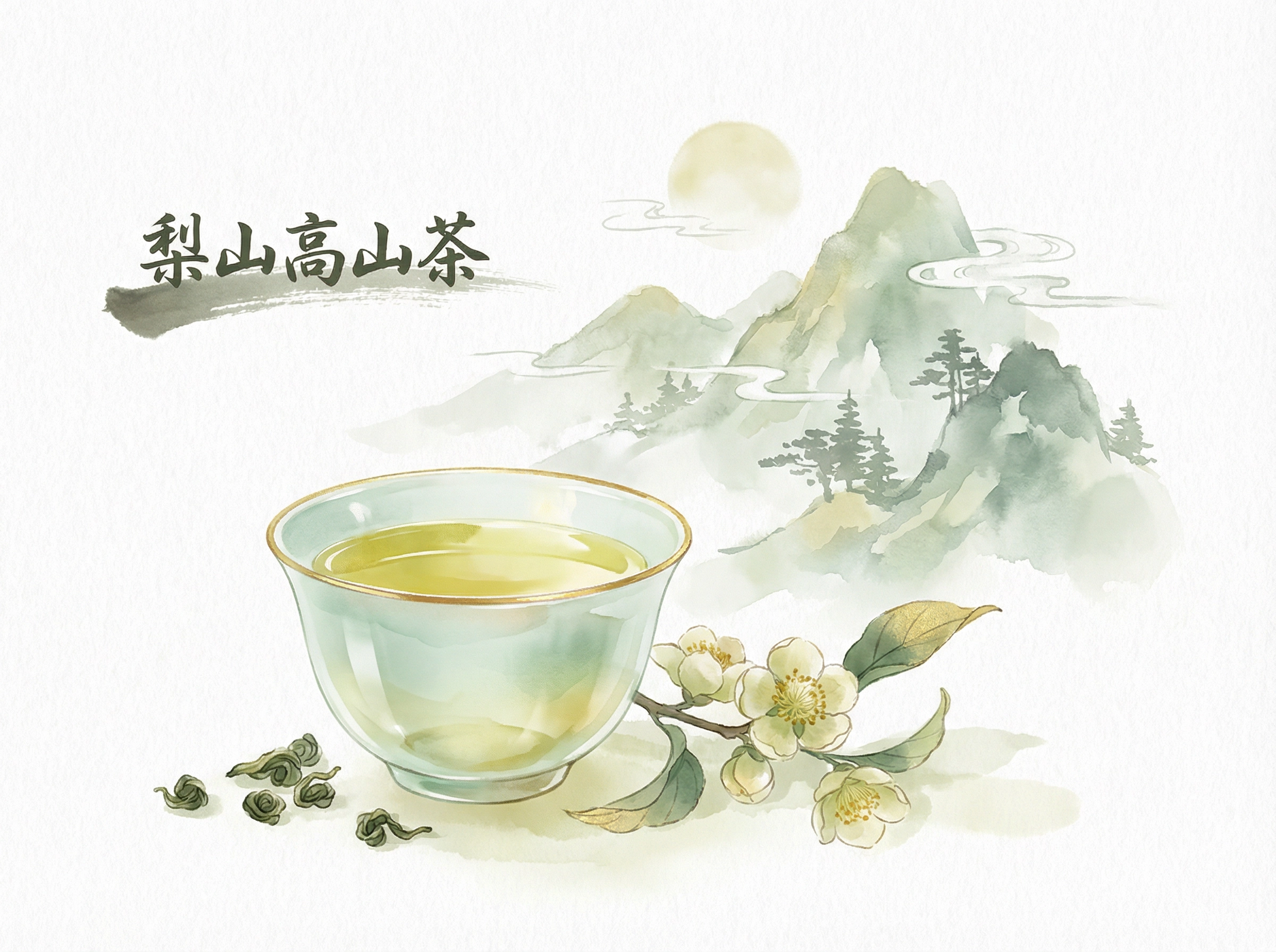 天空の恵み、台湾梨山茶 — 心を解き放つ高山の香り