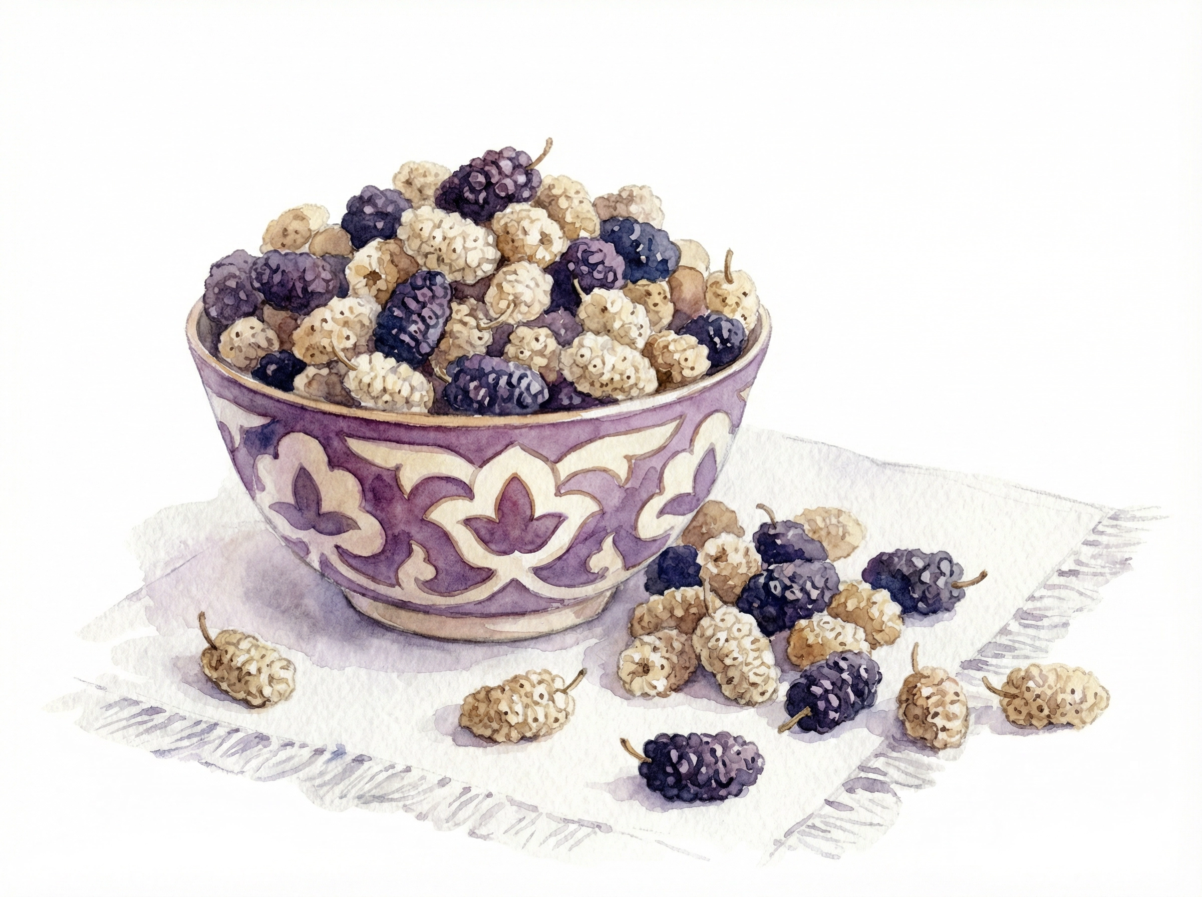 遥かなる中央アジアの贈り物、天日干しマルベリーの優しい甘さ