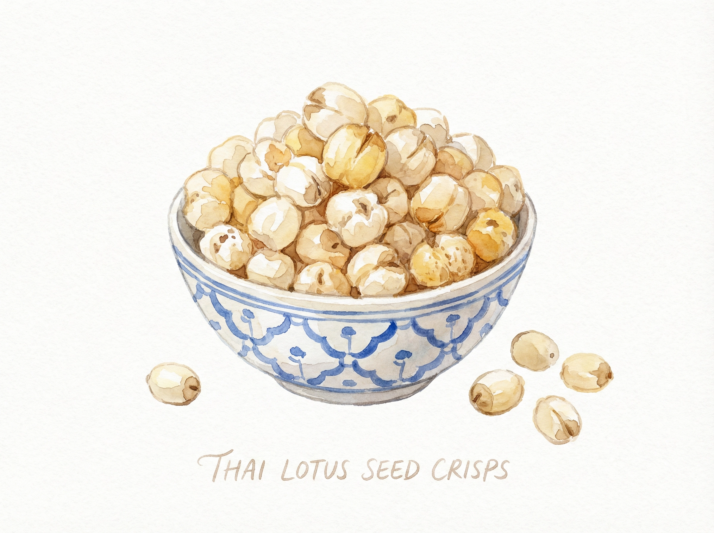 タイの風を感じる、蓮の実が奏でるサクサクの調べ