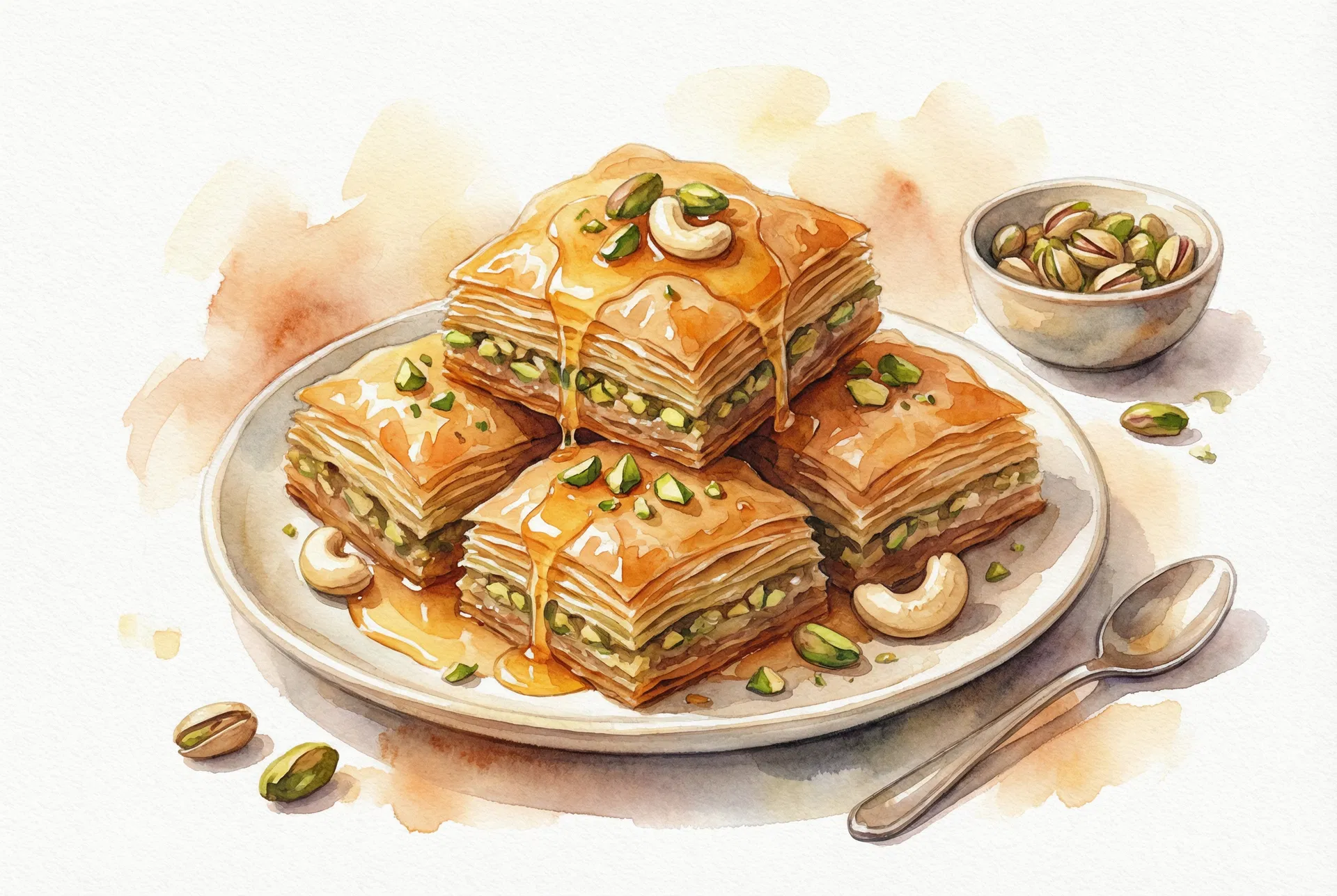 ピスタチオ香る千層の夢：トルコ・バクラヴァで味わう悠久の歴史