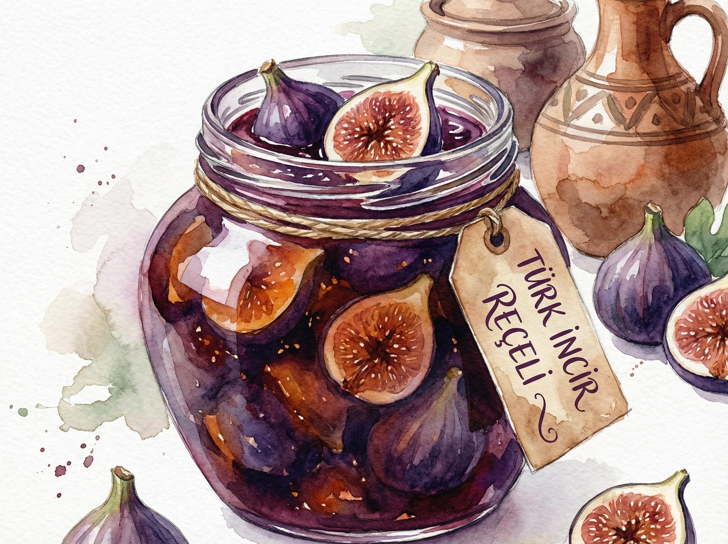 陽光きらめく地中海の贈り物：トルコ産イチジクジャムの甘い記憶