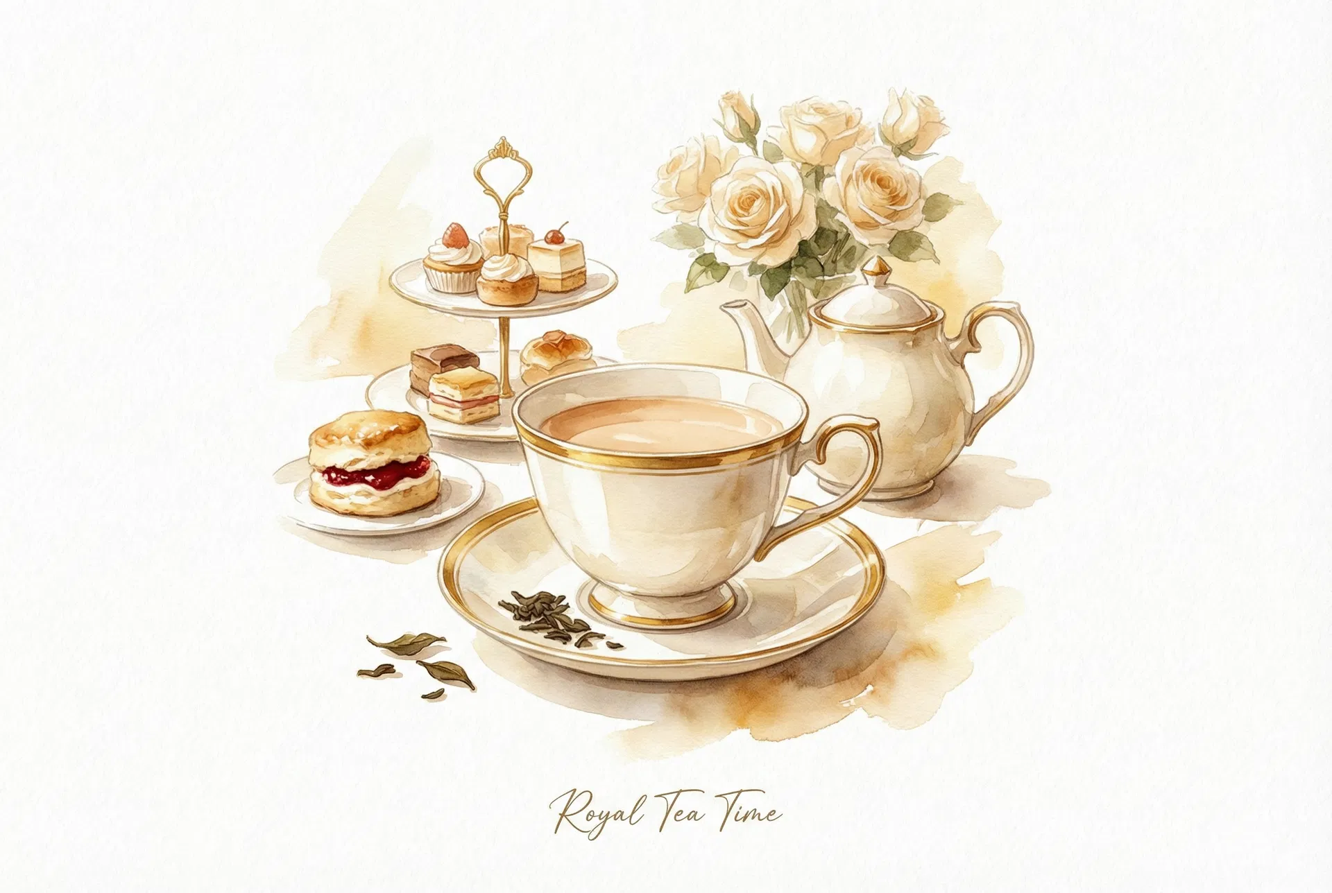 英国の朝を彩る一杯：心温まるミルクティーの誘惑