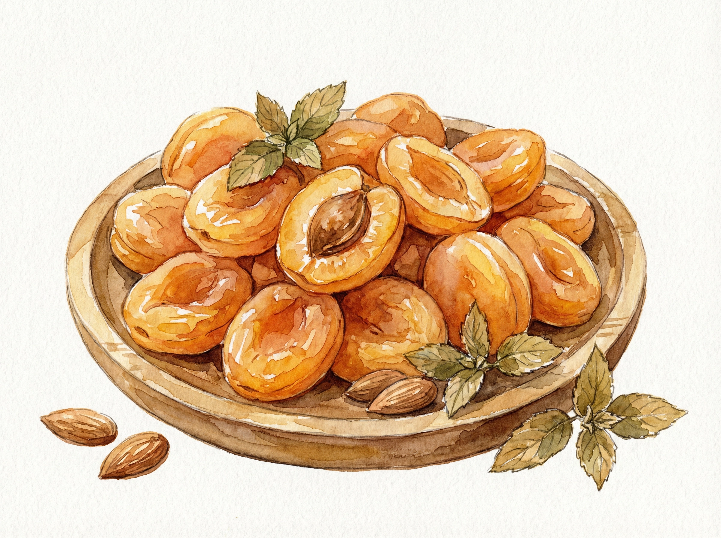 太陽の恵み、ウズベキスタンの黄金色ドライアプリコット