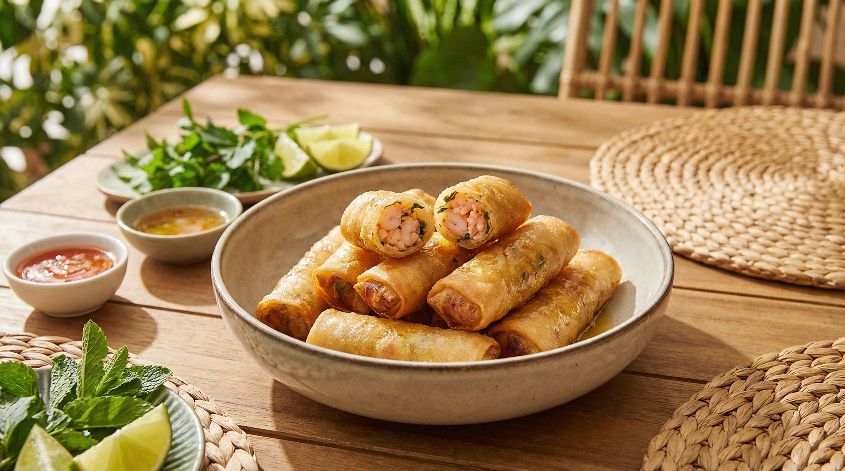 ベトナム ミニ春巻き スナック エビの誘惑