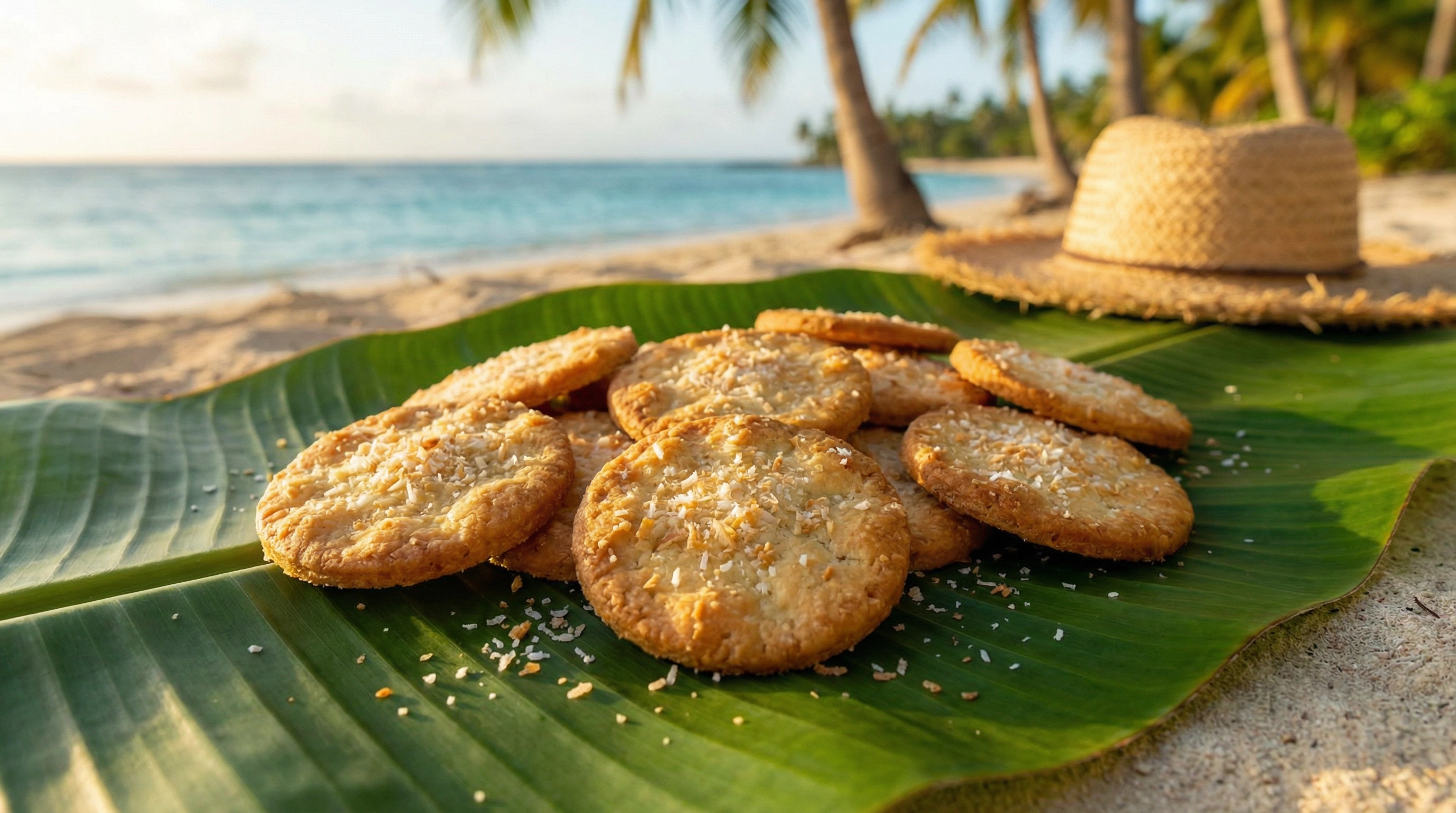 ベトナムの太陽とココナッツ！絶品クラッカー