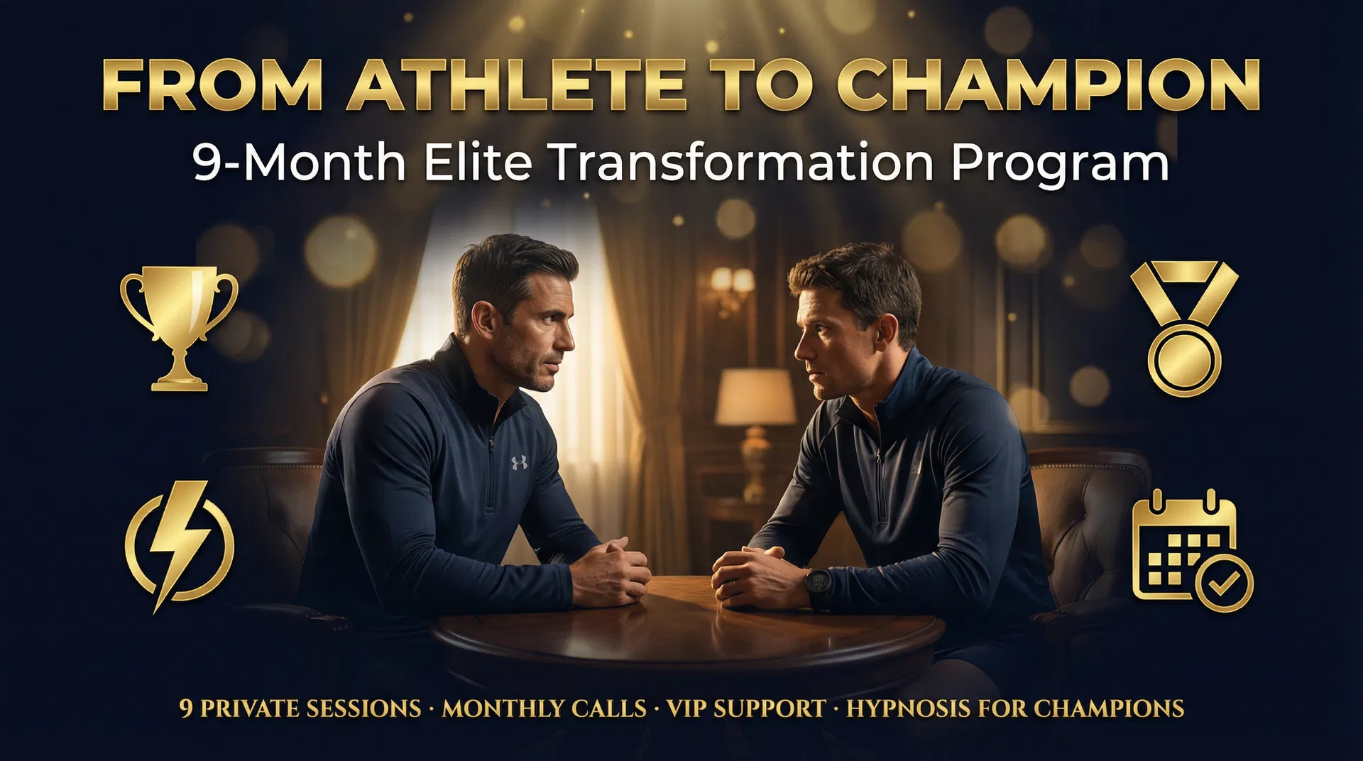 From Athlete to Champion - 9-Month Elite 1-on-1 Coaching Program
