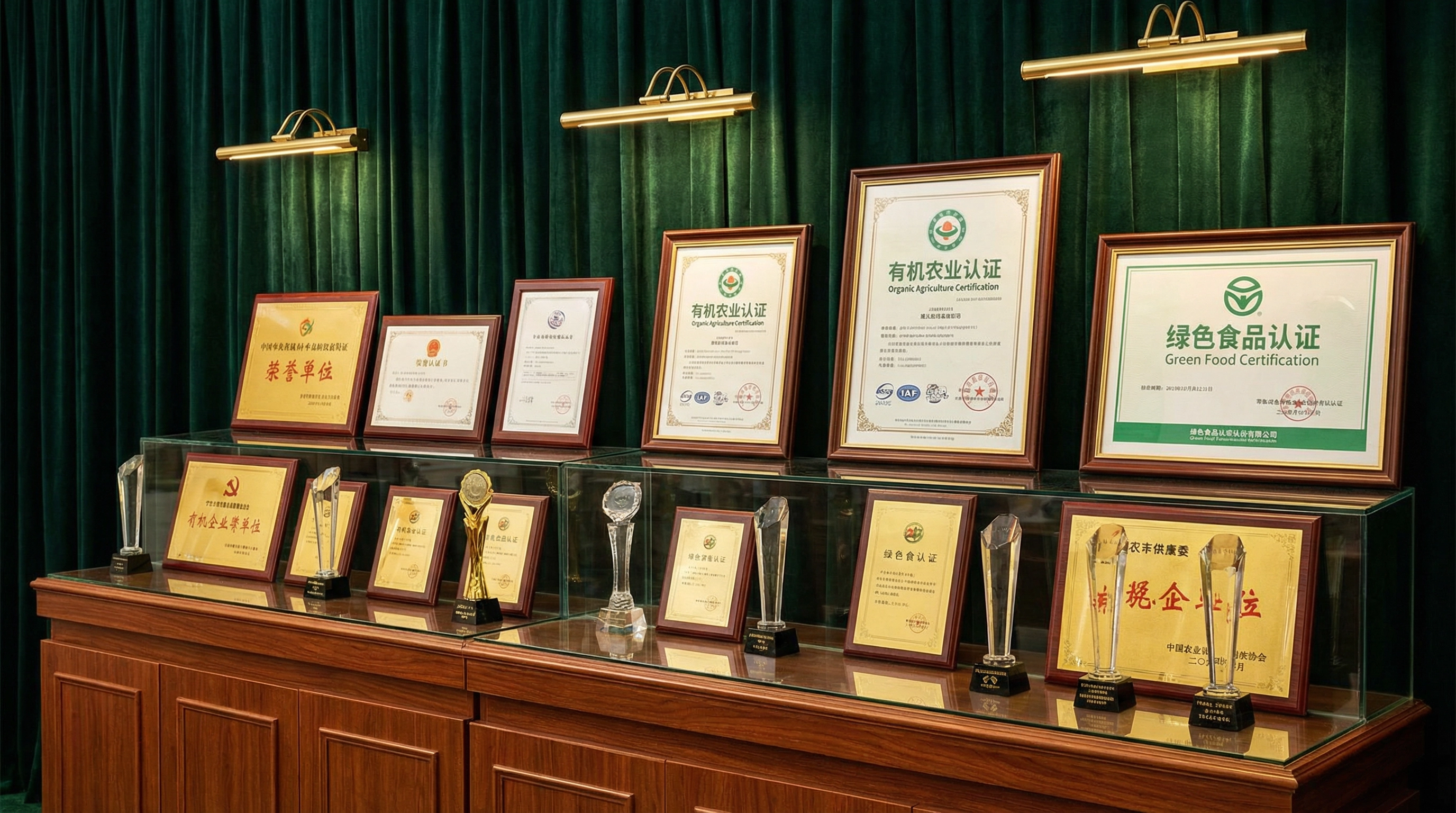 厚泽生态科技荣誉资质