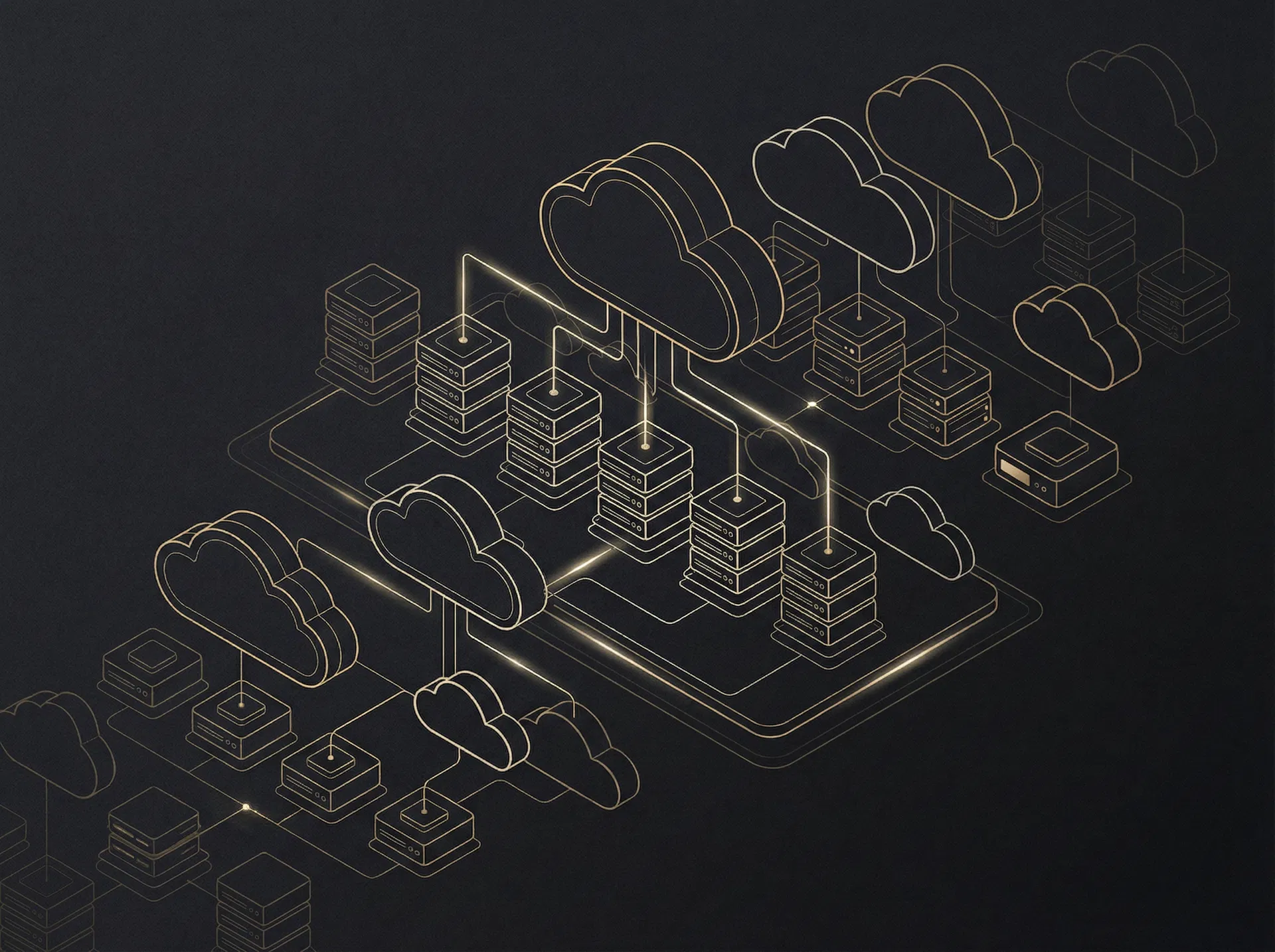 Infrastructure and cloud architecture consulting service visualization