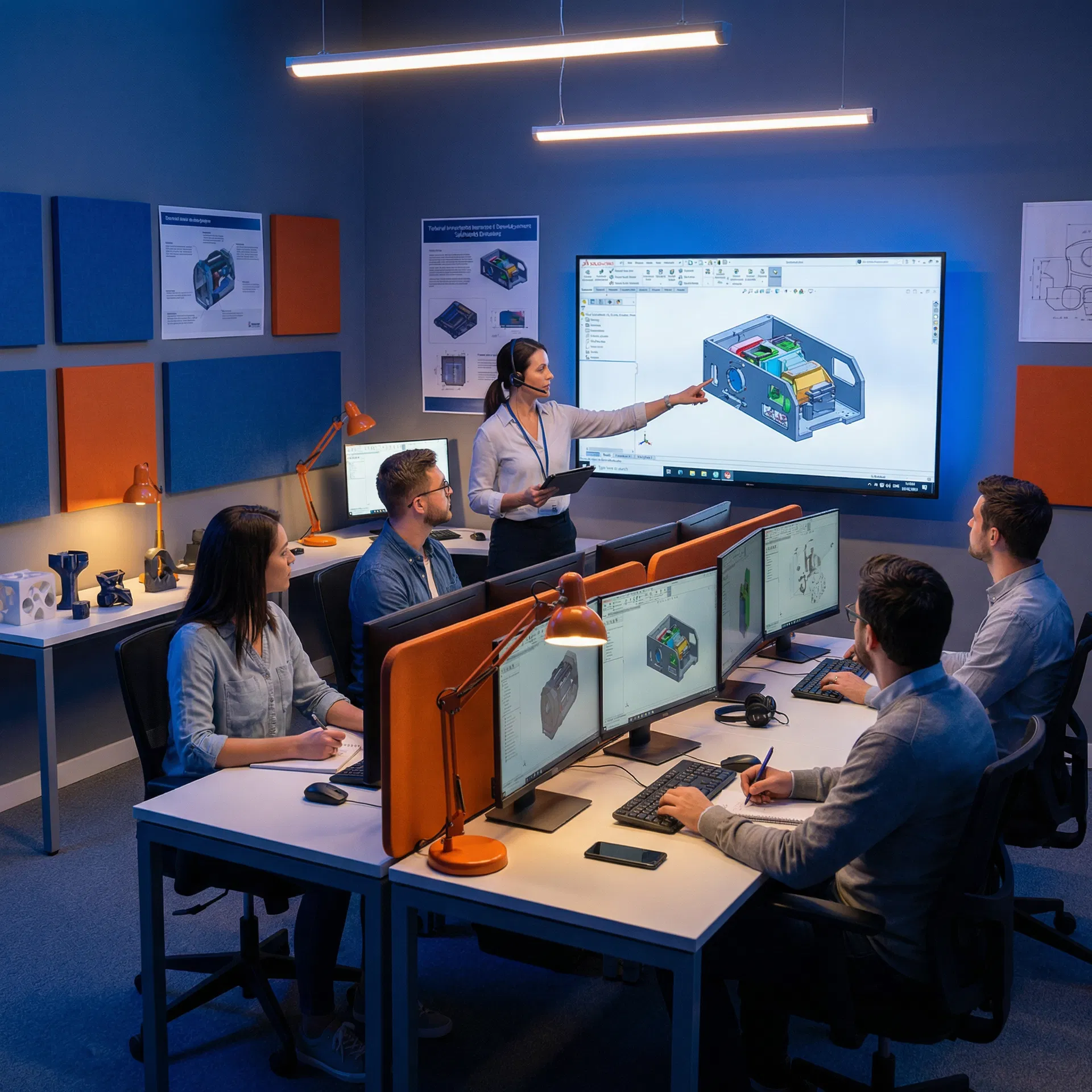 (無經驗可)Solidworks參數式設計認證班54H-CSWP