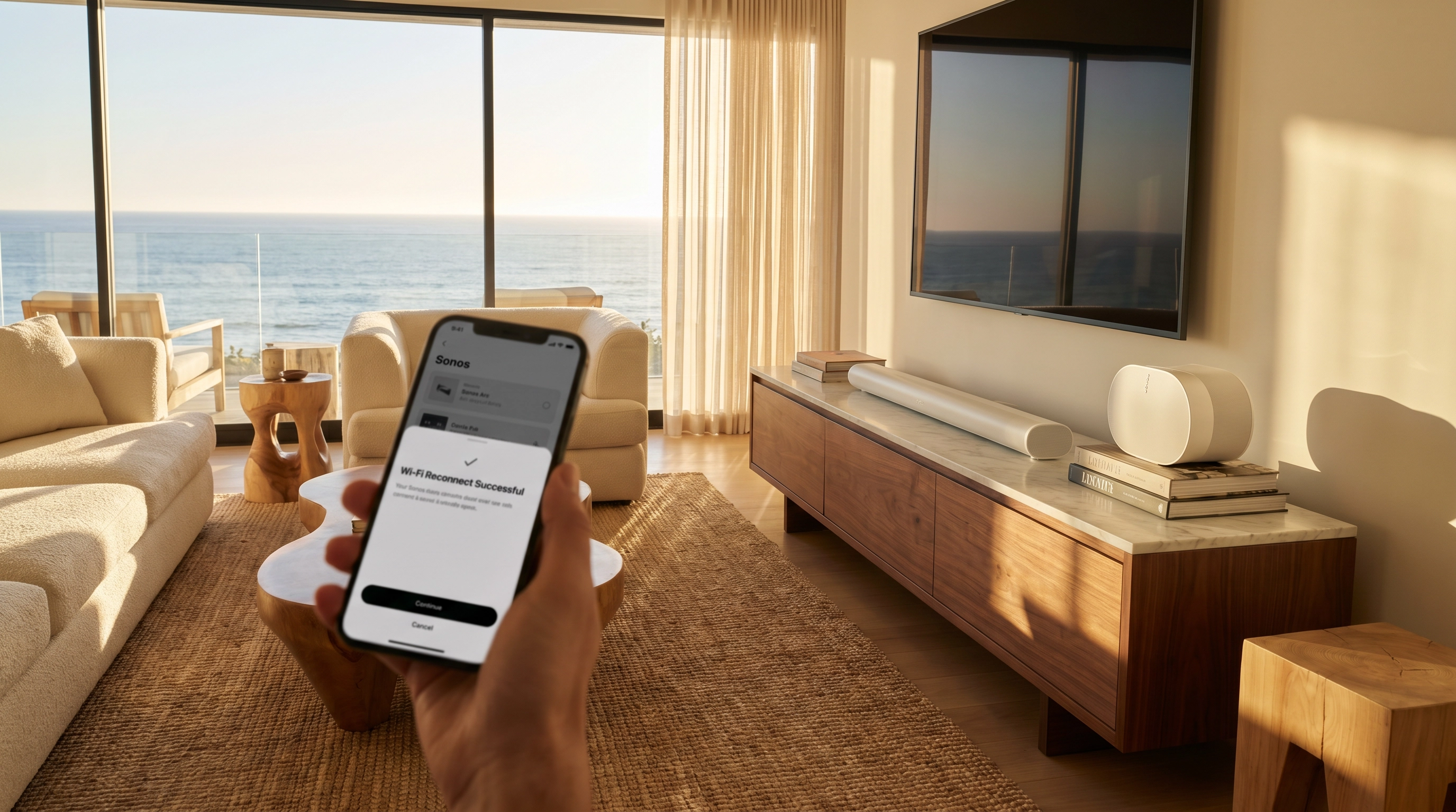 Sonos Troubleshooting in San Diego, Coronado & La Jolla: Wi-Fi Changes, Device Resets & When to Call the Pros