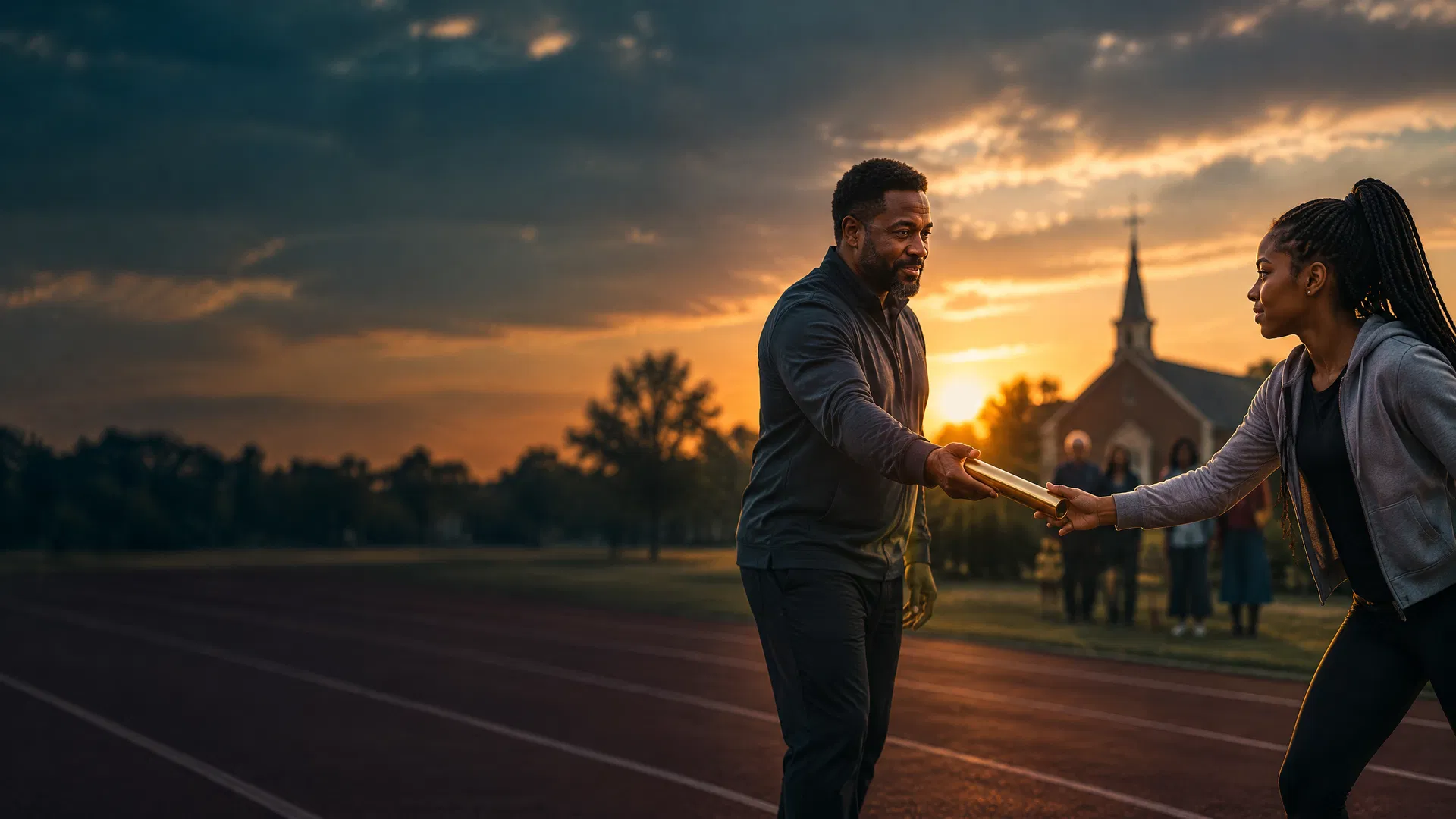 The Baton Drop: A Creative Worship Video for the Handoff