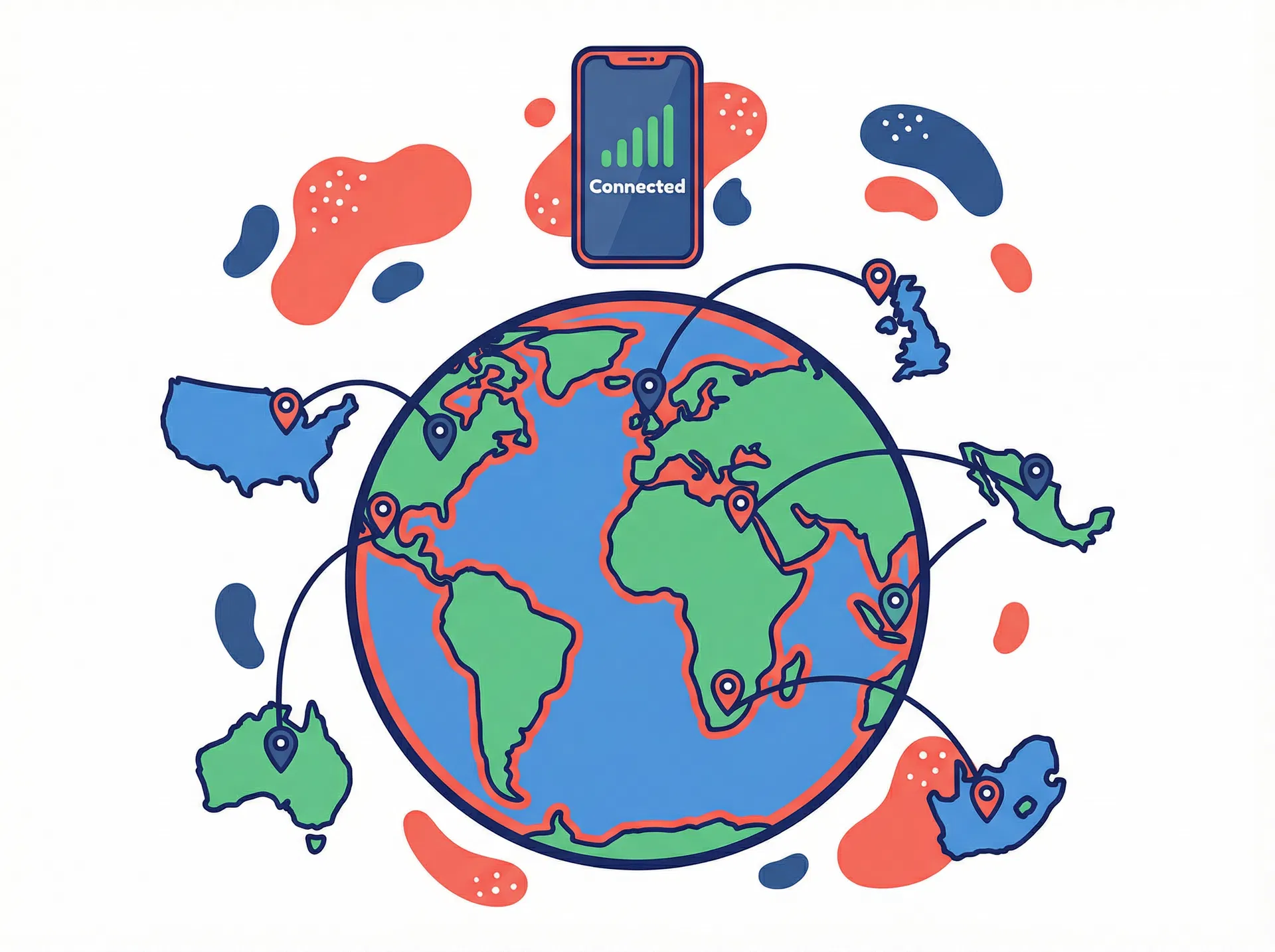 Global eSIM coverage