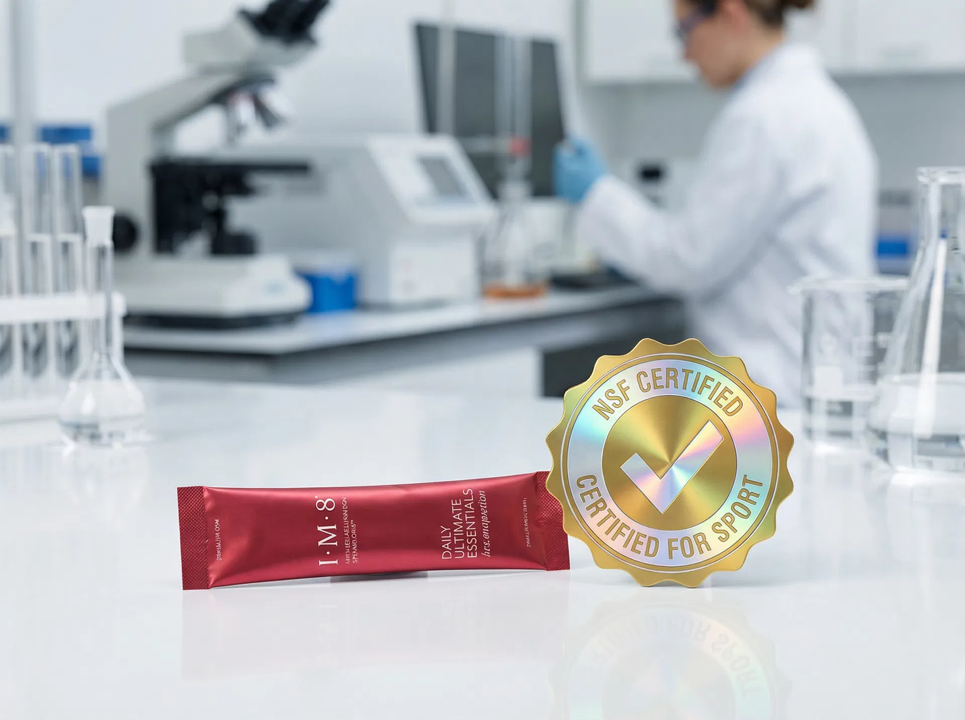 It's NSF Certified for Sport. The Same Standard Pro Athletes Are Required to Meet