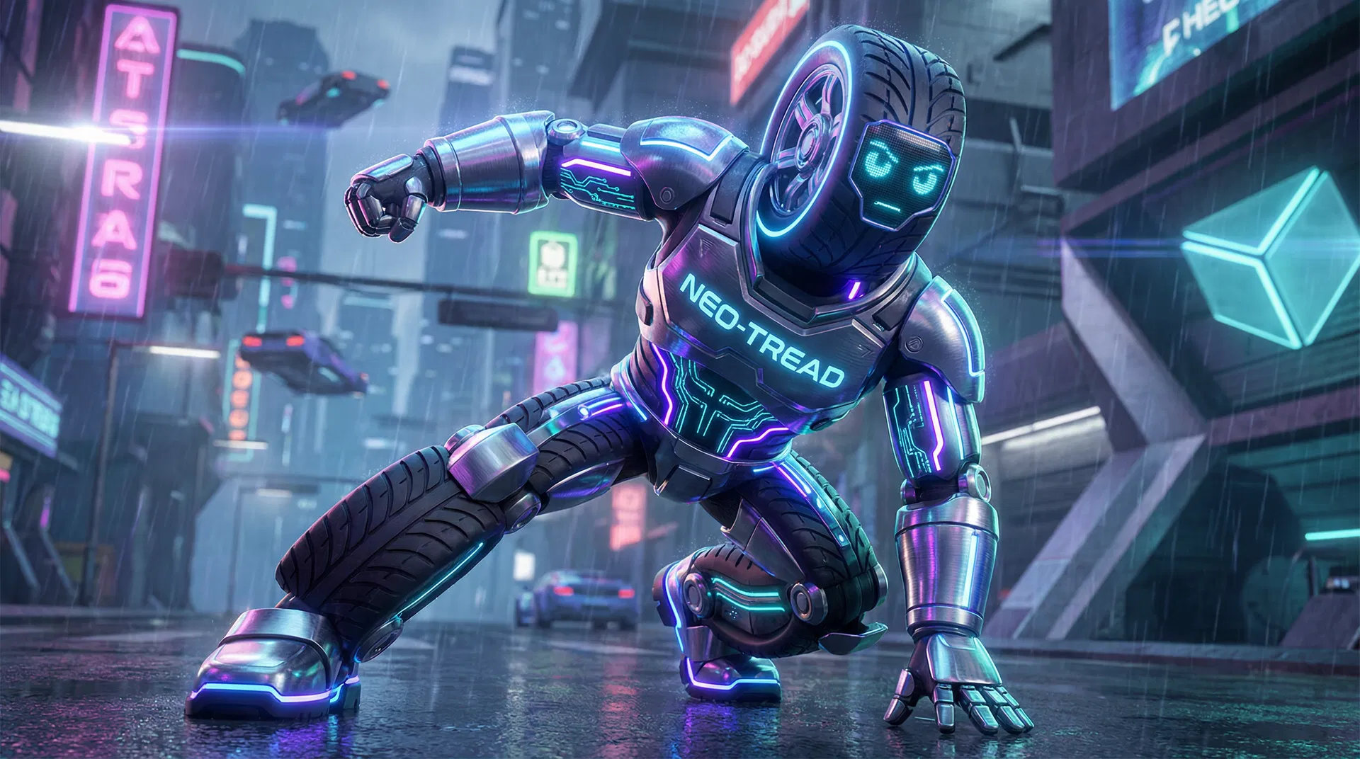 南港輪胎 - IP角色系統設計