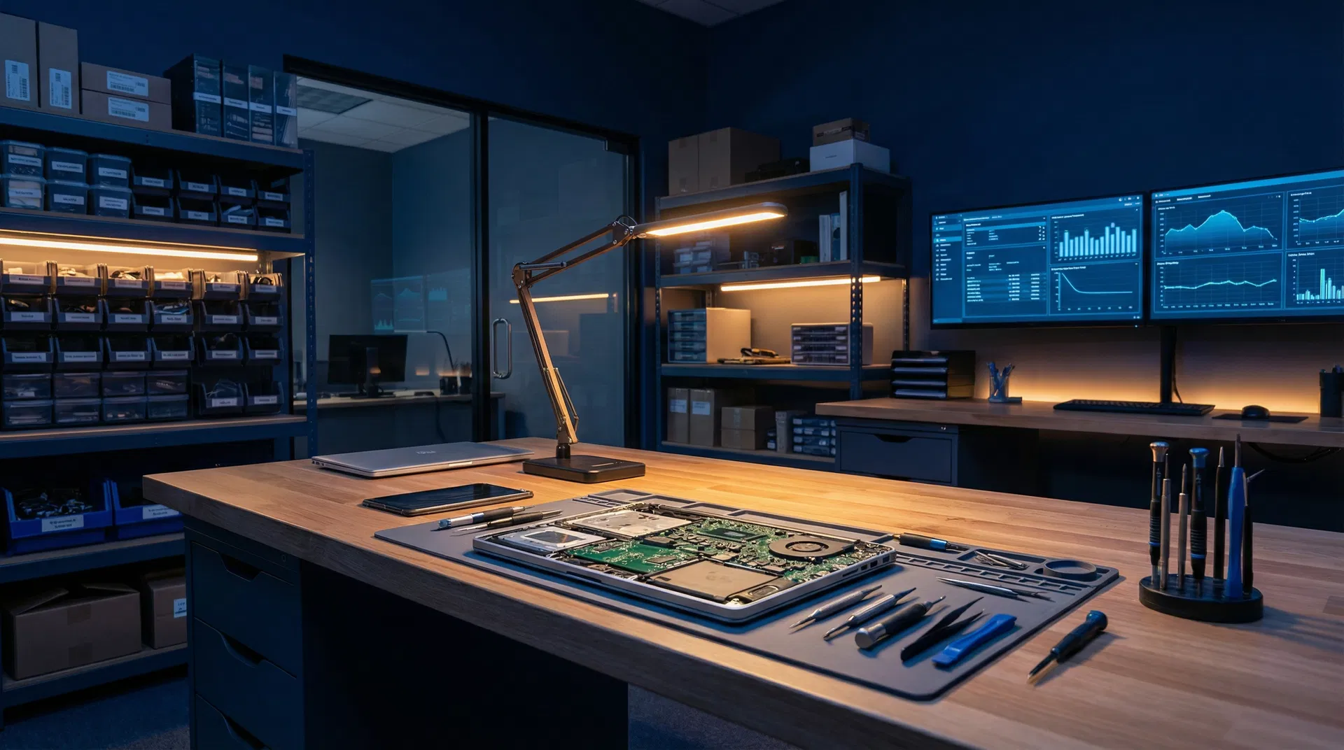 Oficina de manutenção de computadores Iozsatech