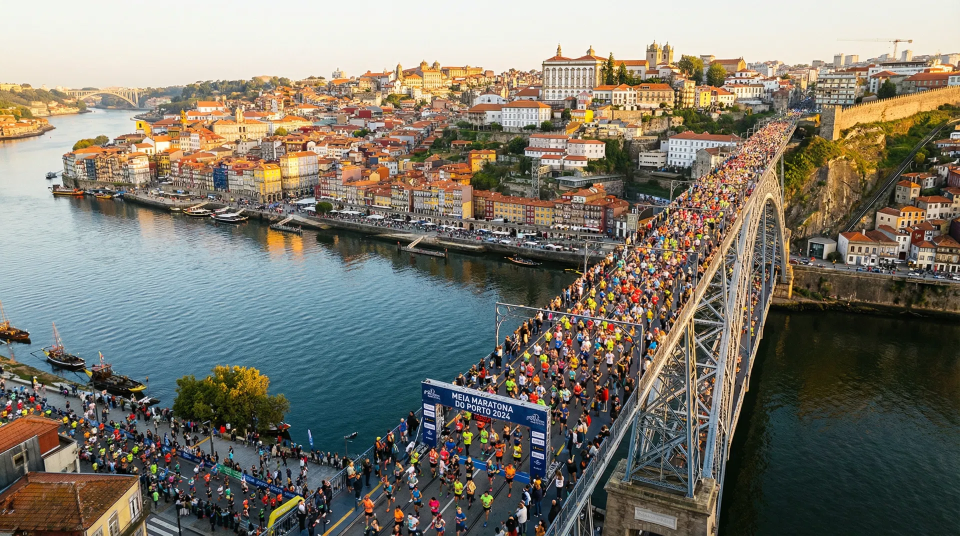 Meia Maratona do Porto — Ponte Dom Luís I