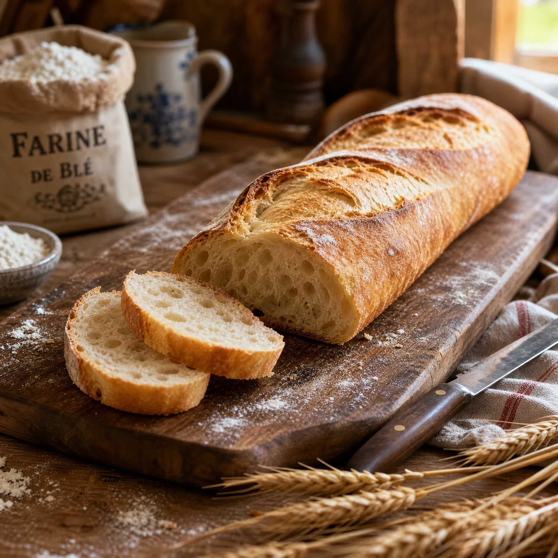 Fresh baked bread