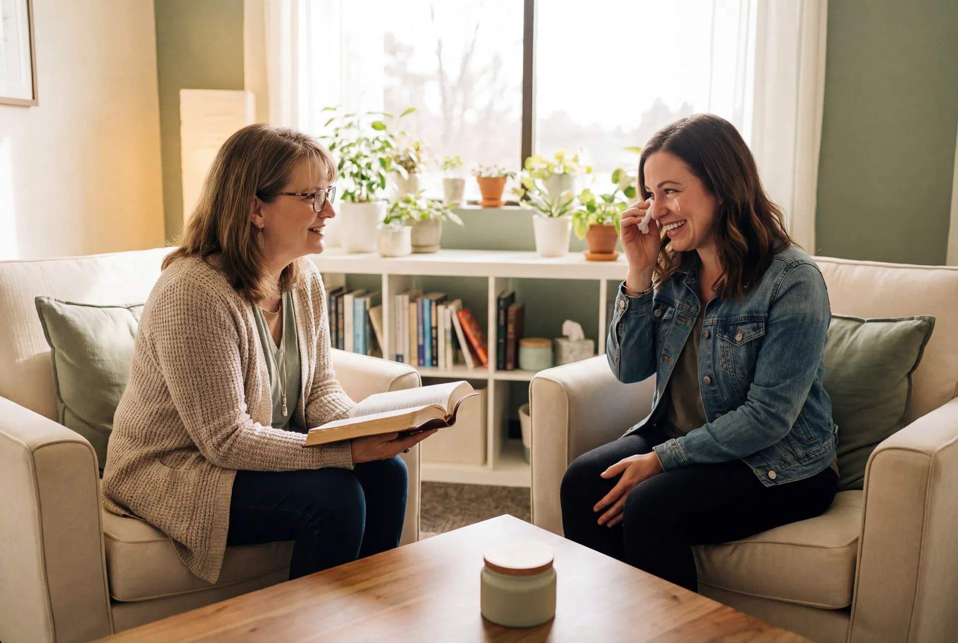 Christian counseling session