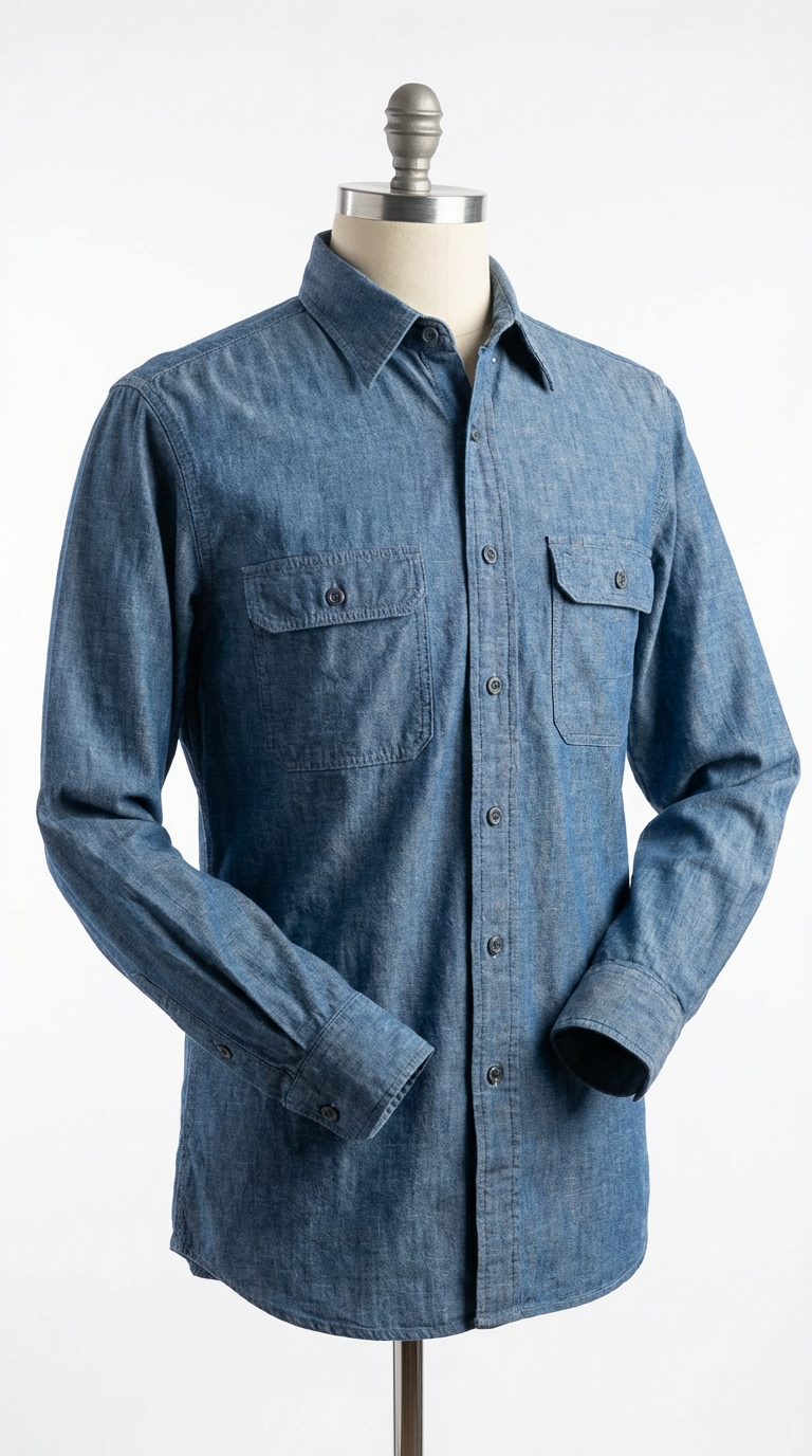 Classic Chambray Work Shirt