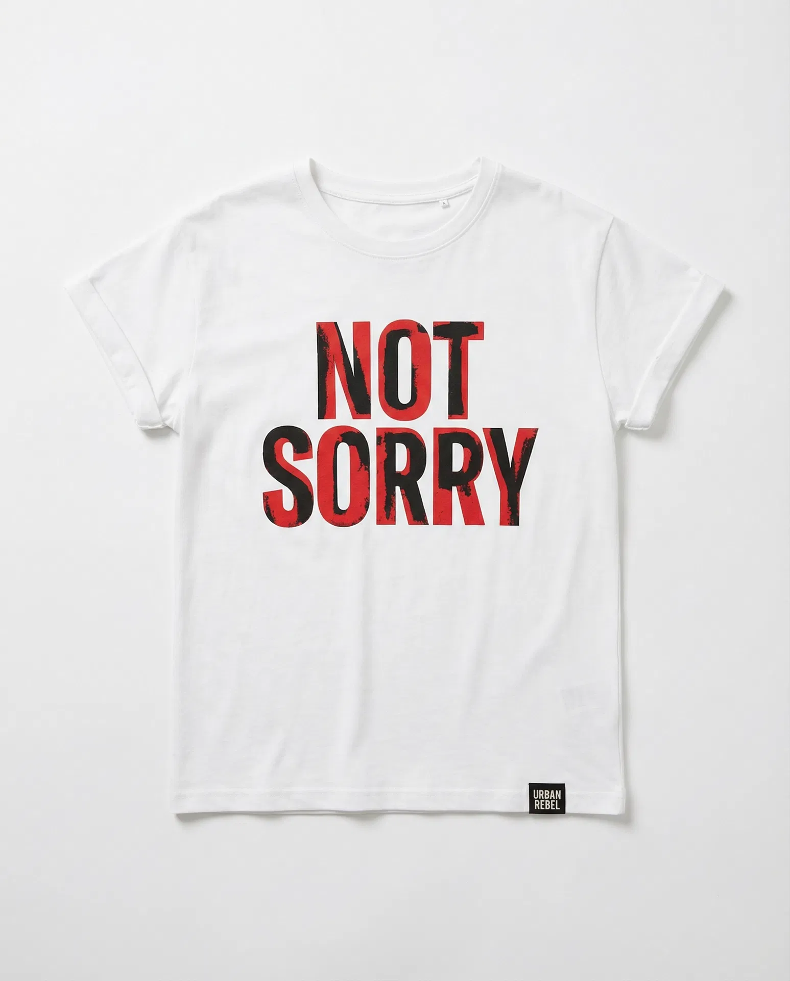 The Statement in black color - Two words