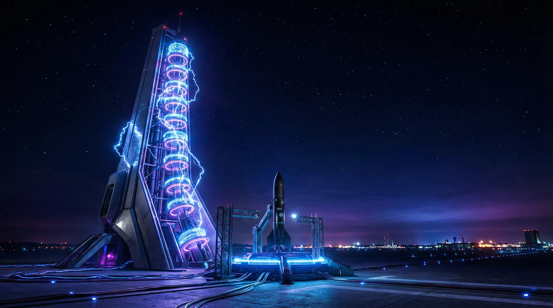 Electromagnetic Launch Tower