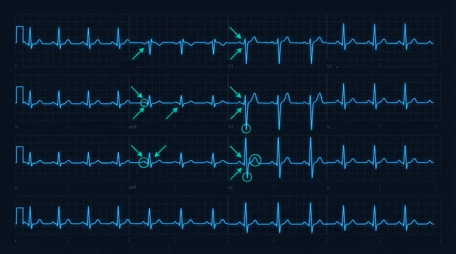 ECG Lab - Traçados com anotações IA