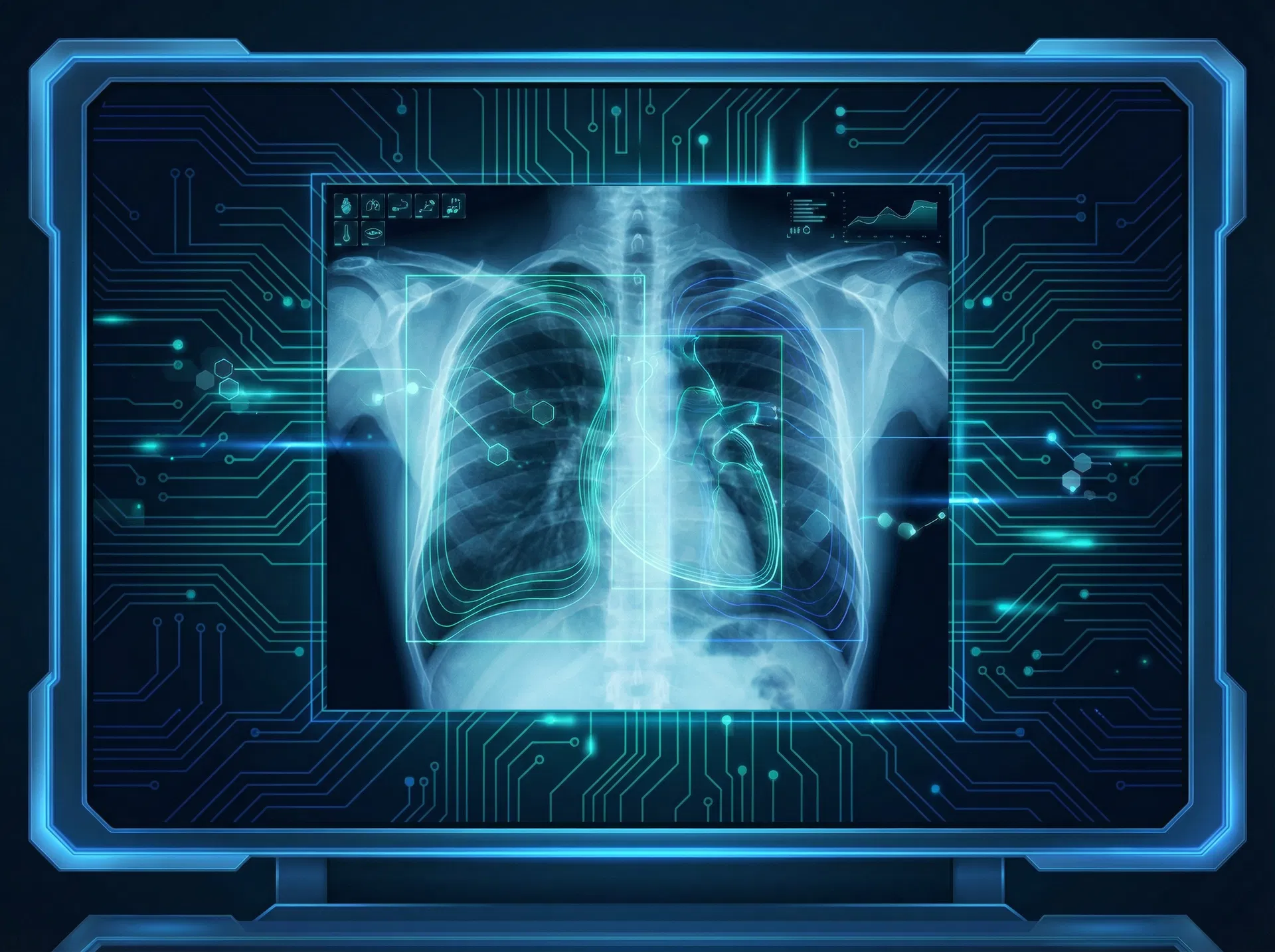 Raio-X Lab - Análise com IA