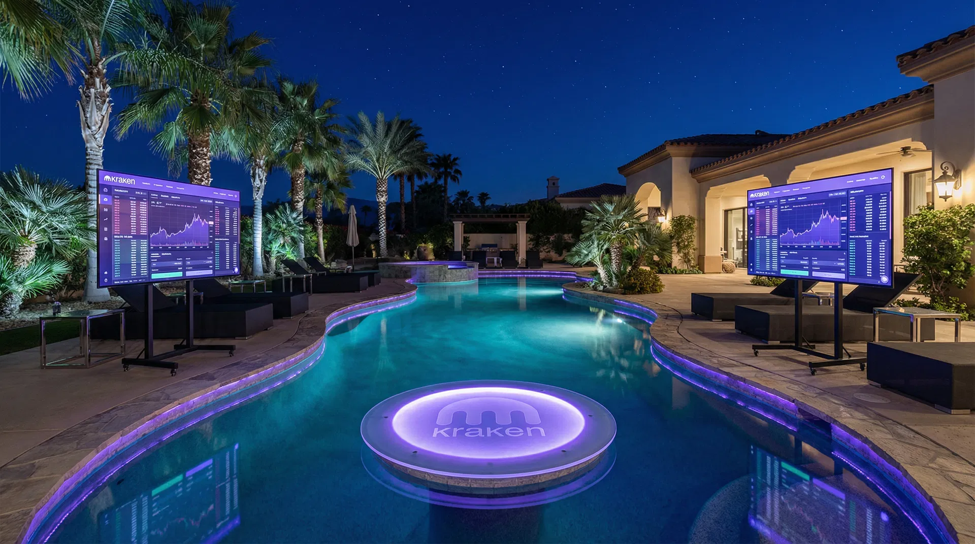 Kraken Pool Activation at Ghost House