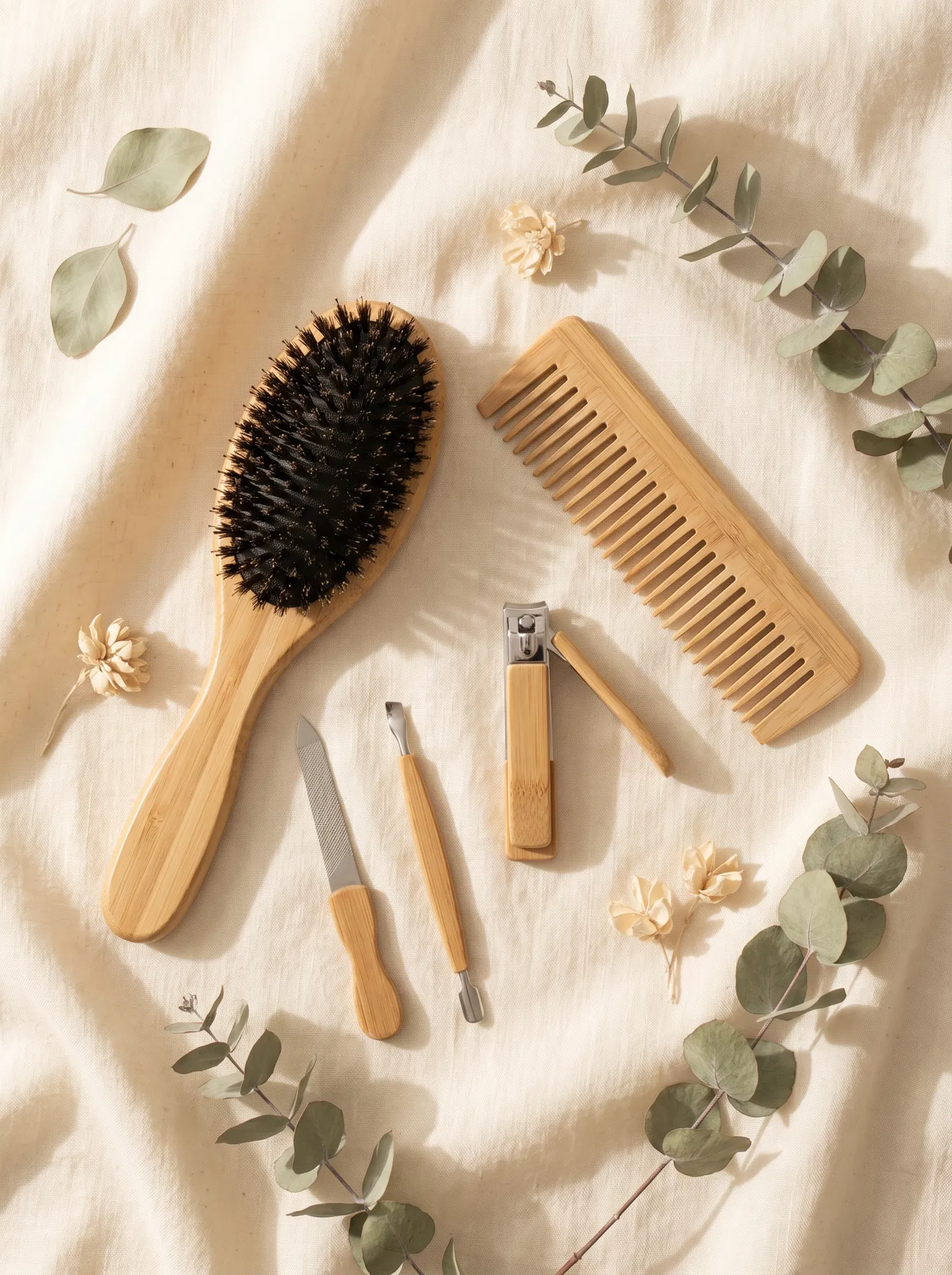 Bamboo Grooming Set