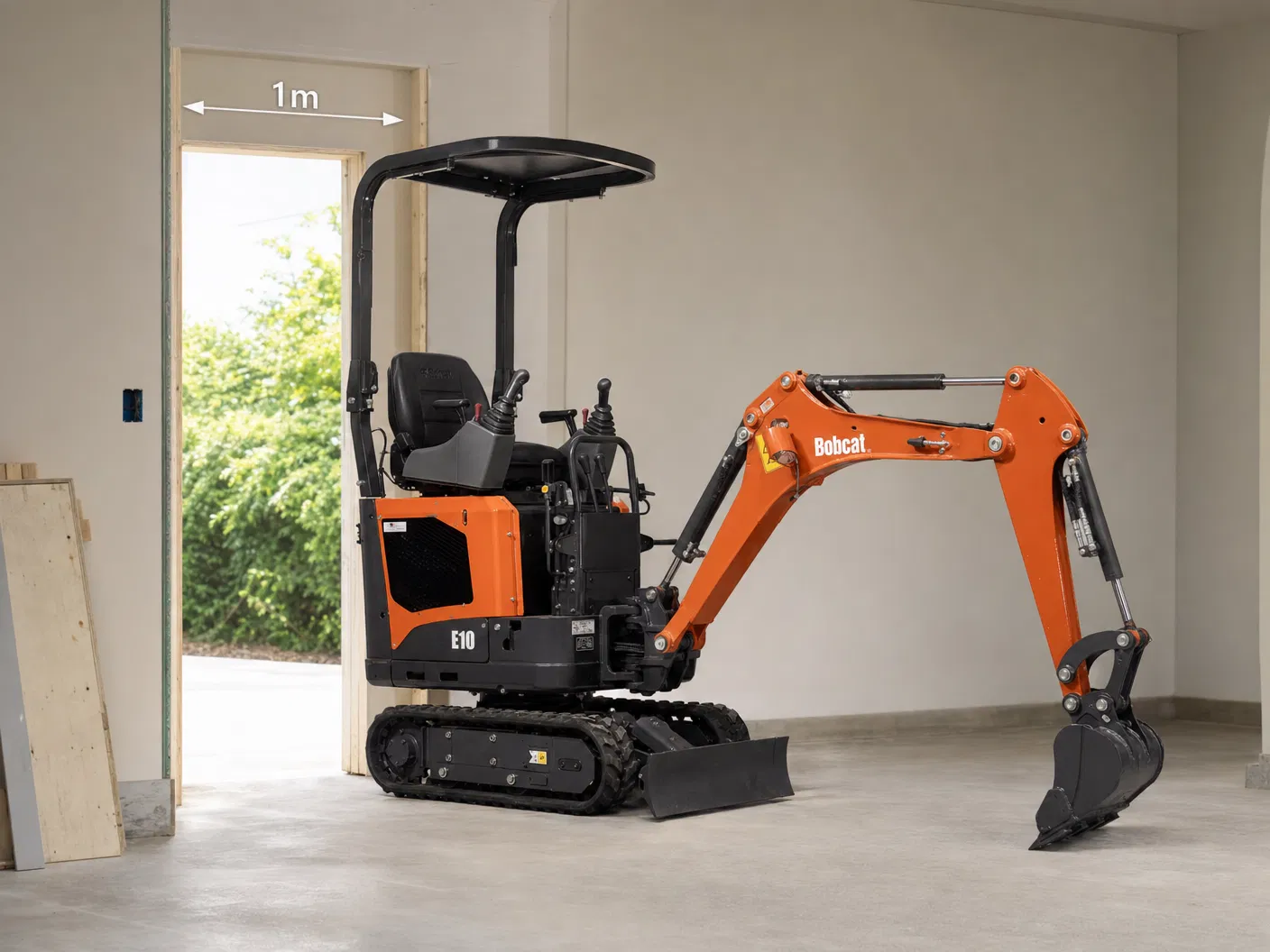 Mini Escavadeira Bobcat E10