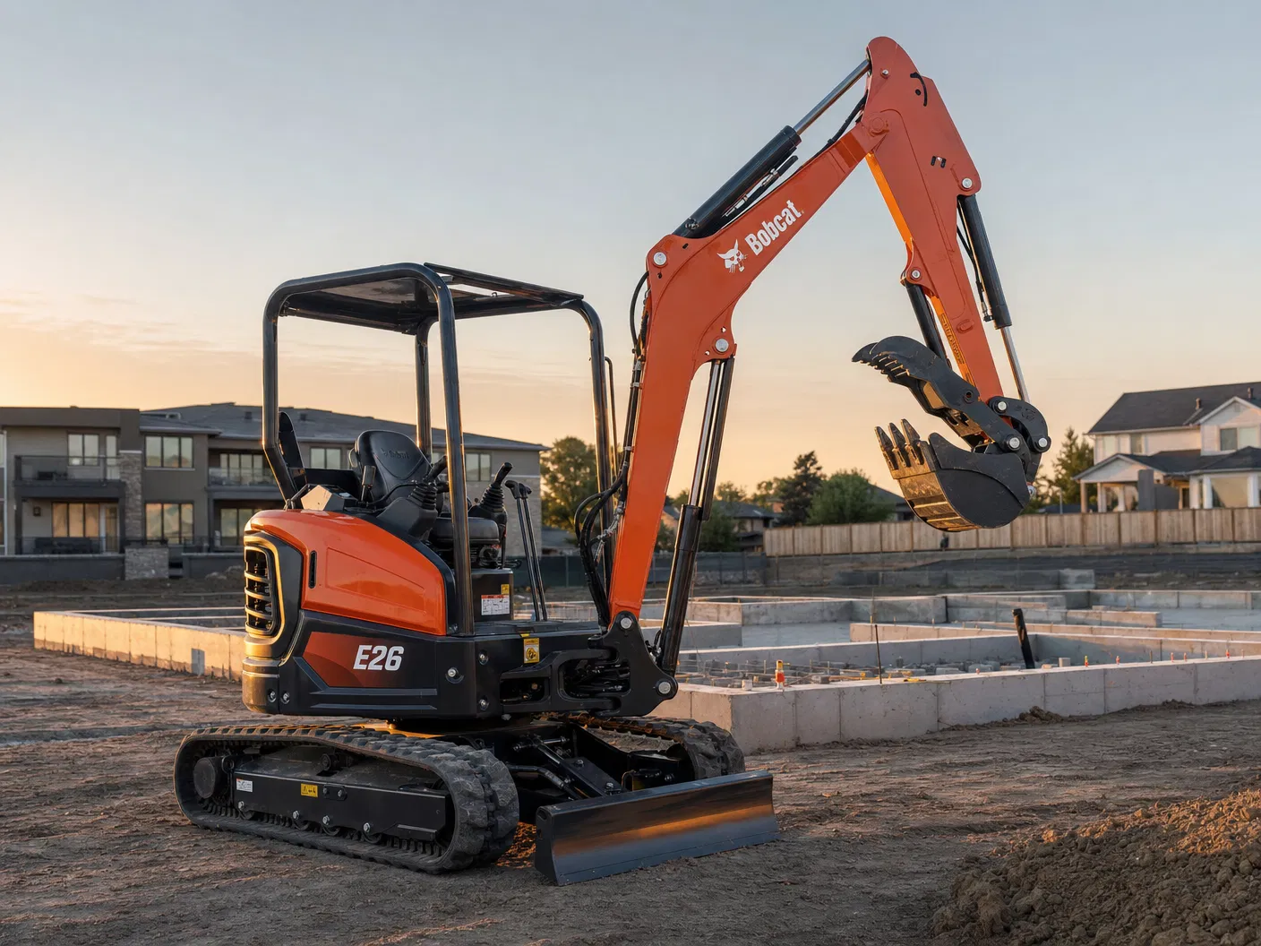 Mini Escavadeira Bobcat E26
