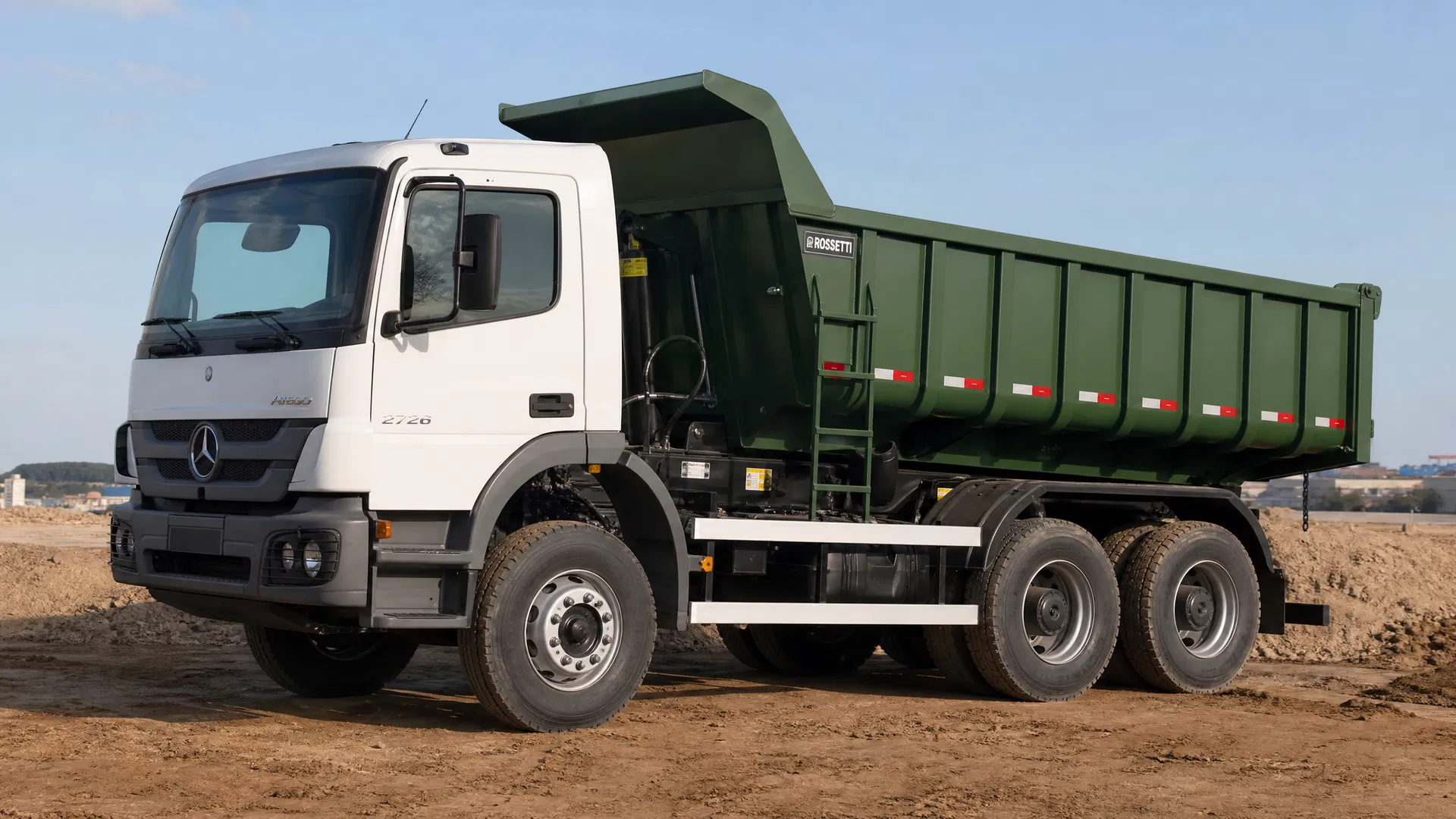 Caminhão Caçamba Truck 10m³ em Curitiba - Maior capacidade para grandes obras