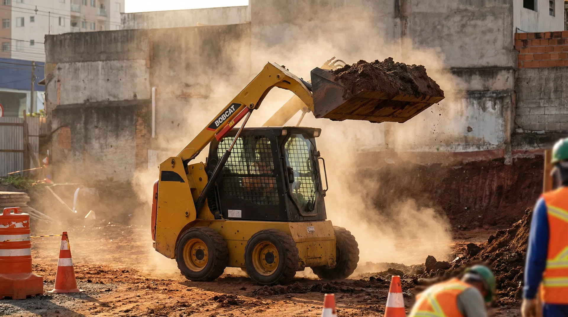 Mini carregadeiras Bob Loc